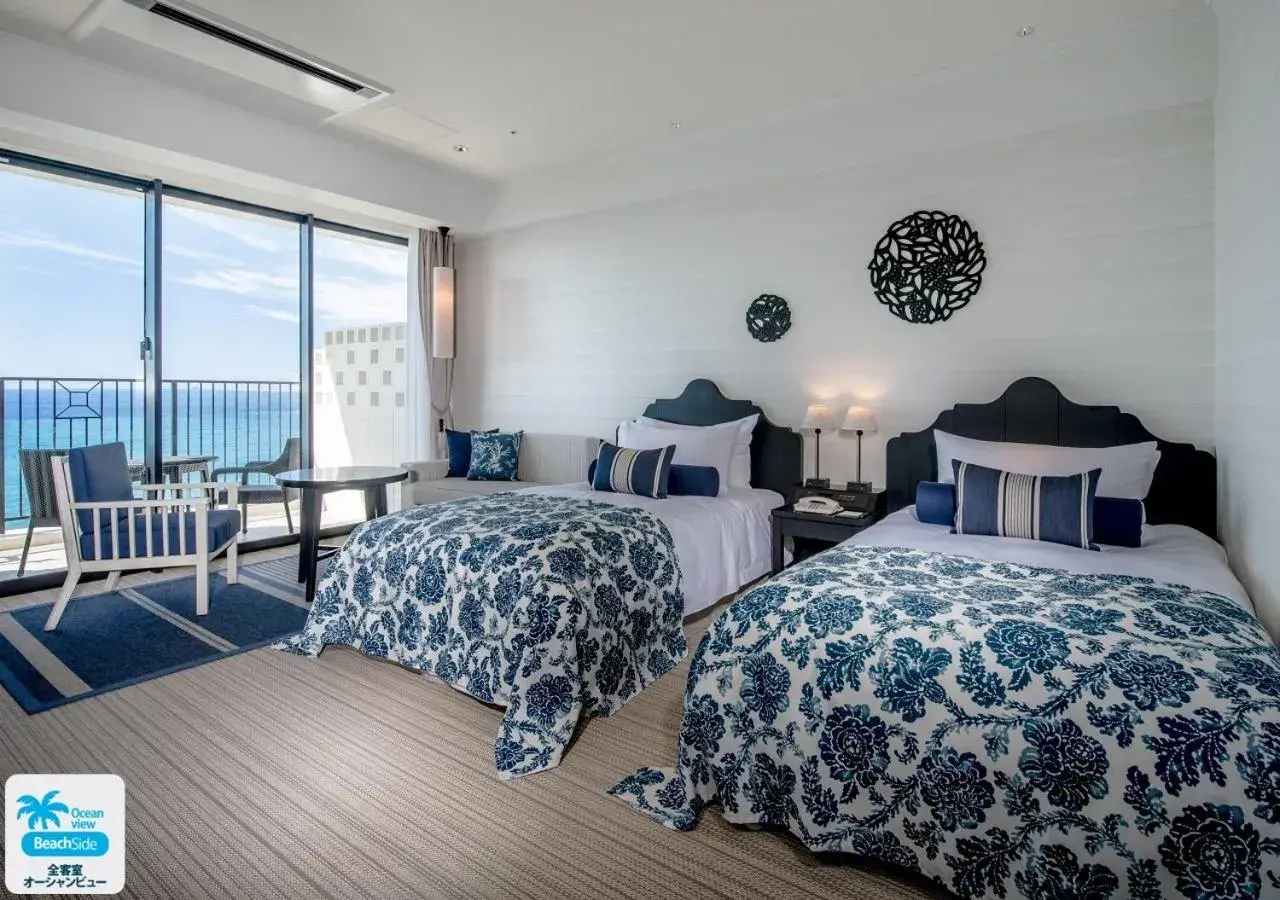 Standard Twin Room with Sea View(6th-11th floors) in Hotel Monterey Okinawa Spa & Resort Standard Twin Room with Sea View(6th-11th floors) in Hotel Monterey Okinawa Spa & Resort