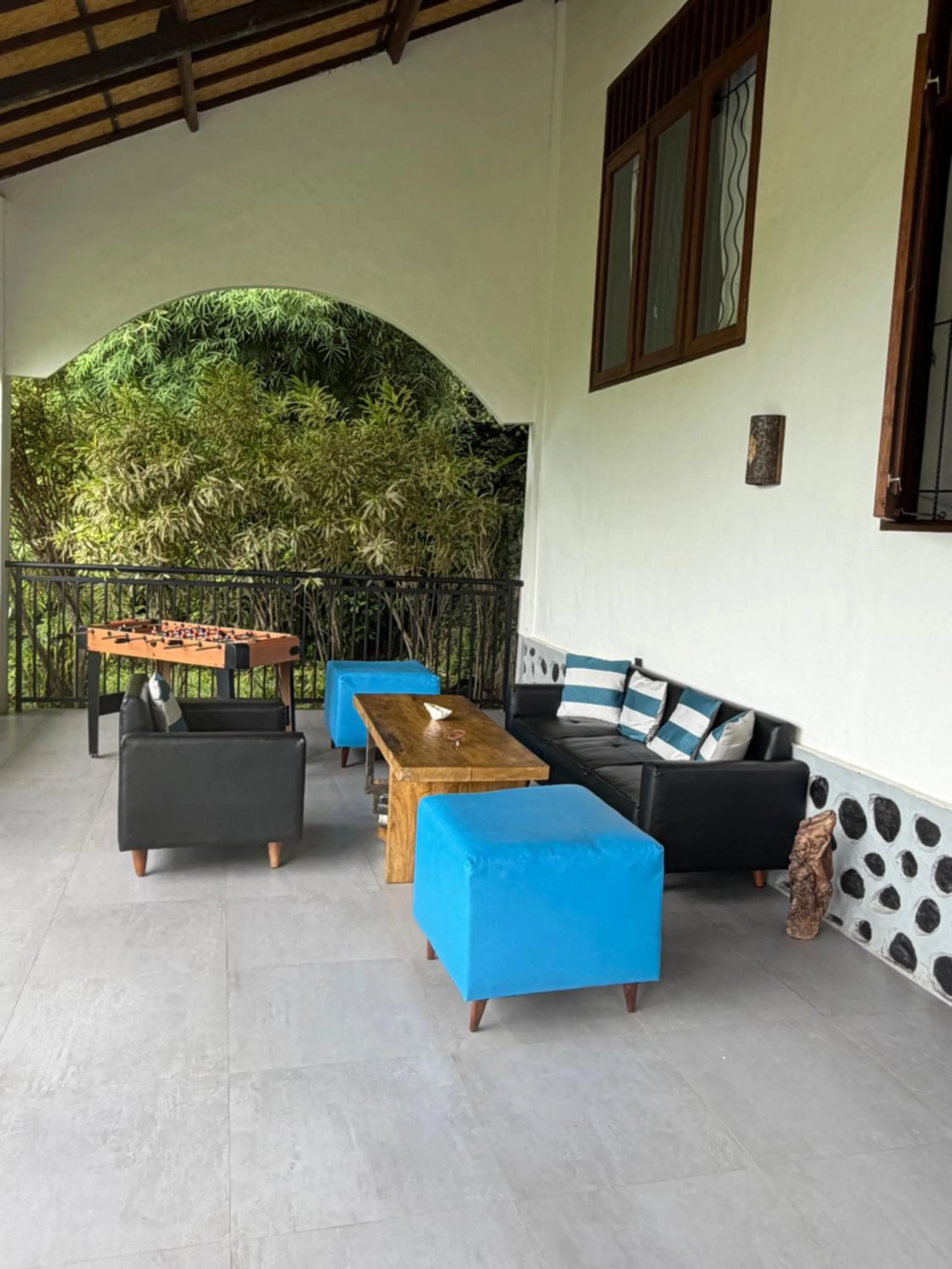 Patio in Sunset Villa