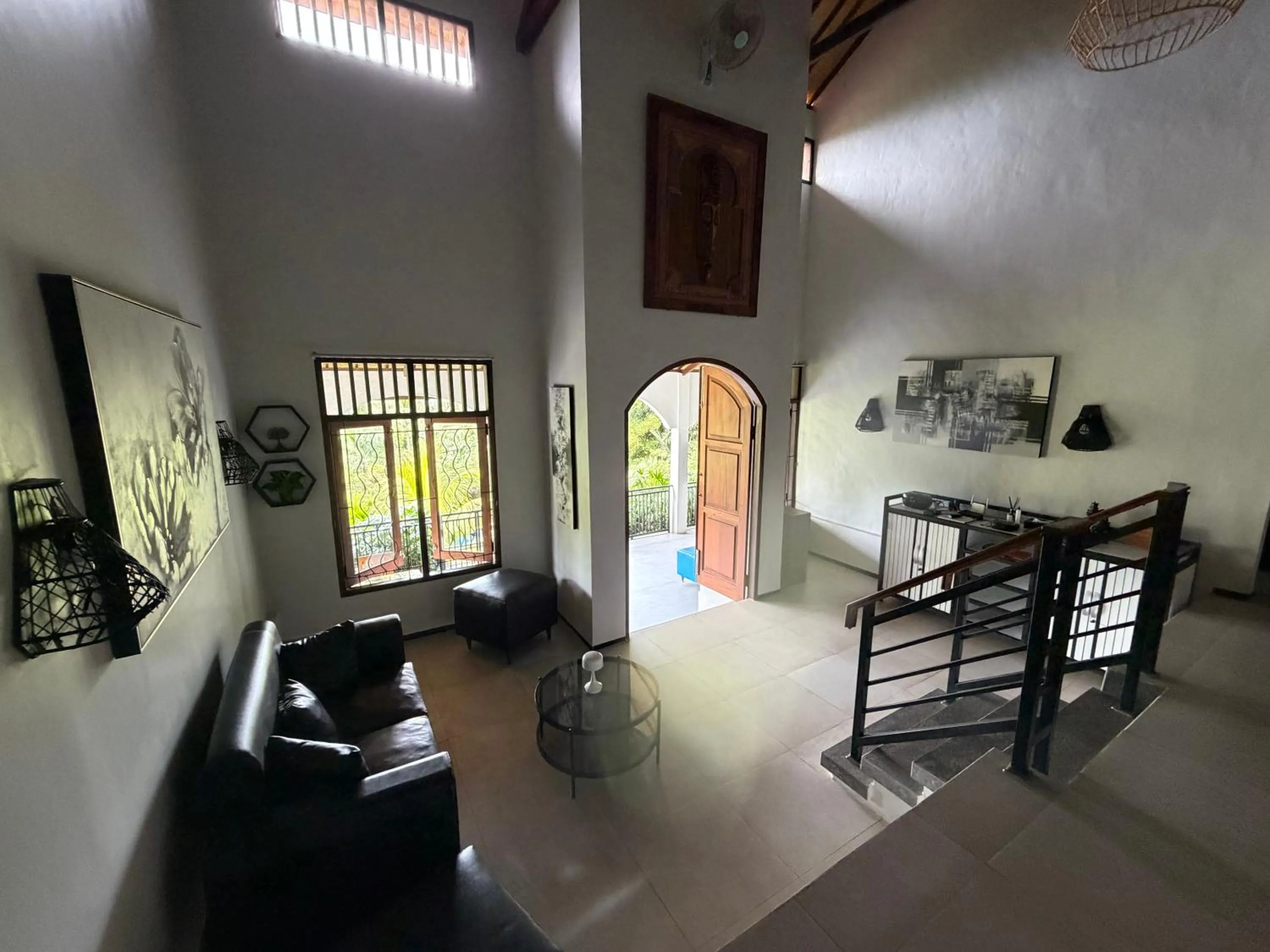 Living room in Sunset Villa