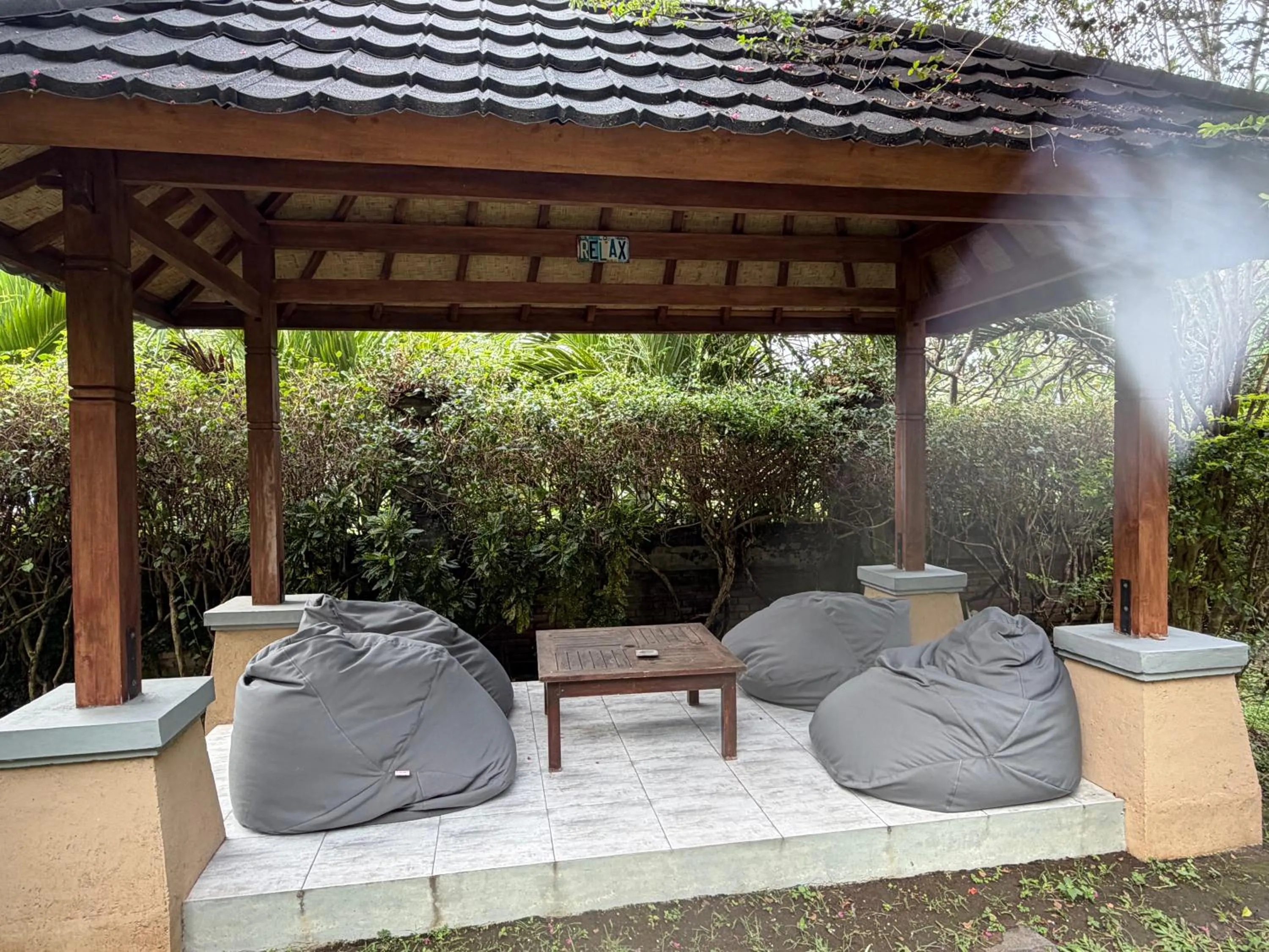 Patio in Sunset Villa