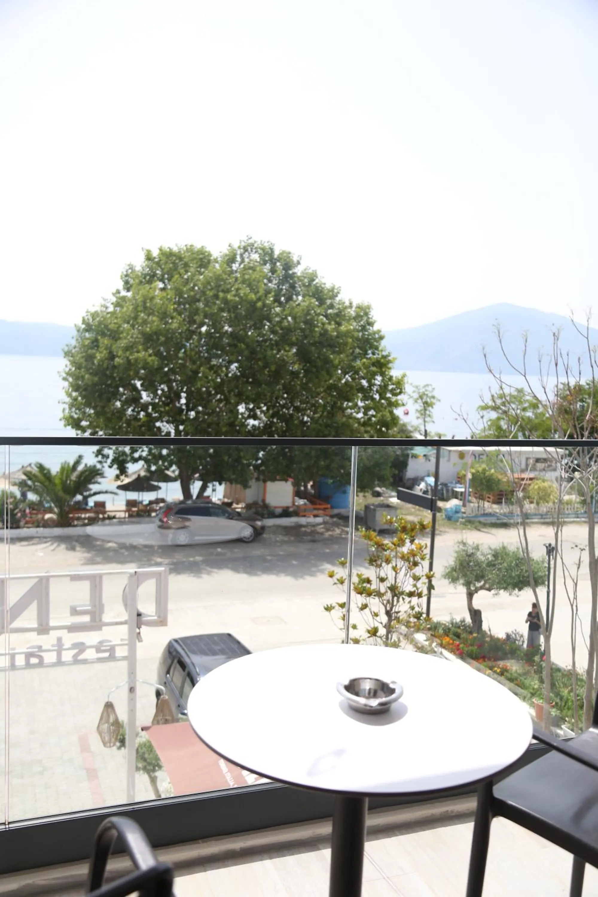 Balcony/Terrace in B&B Champagne, Vlore Bay