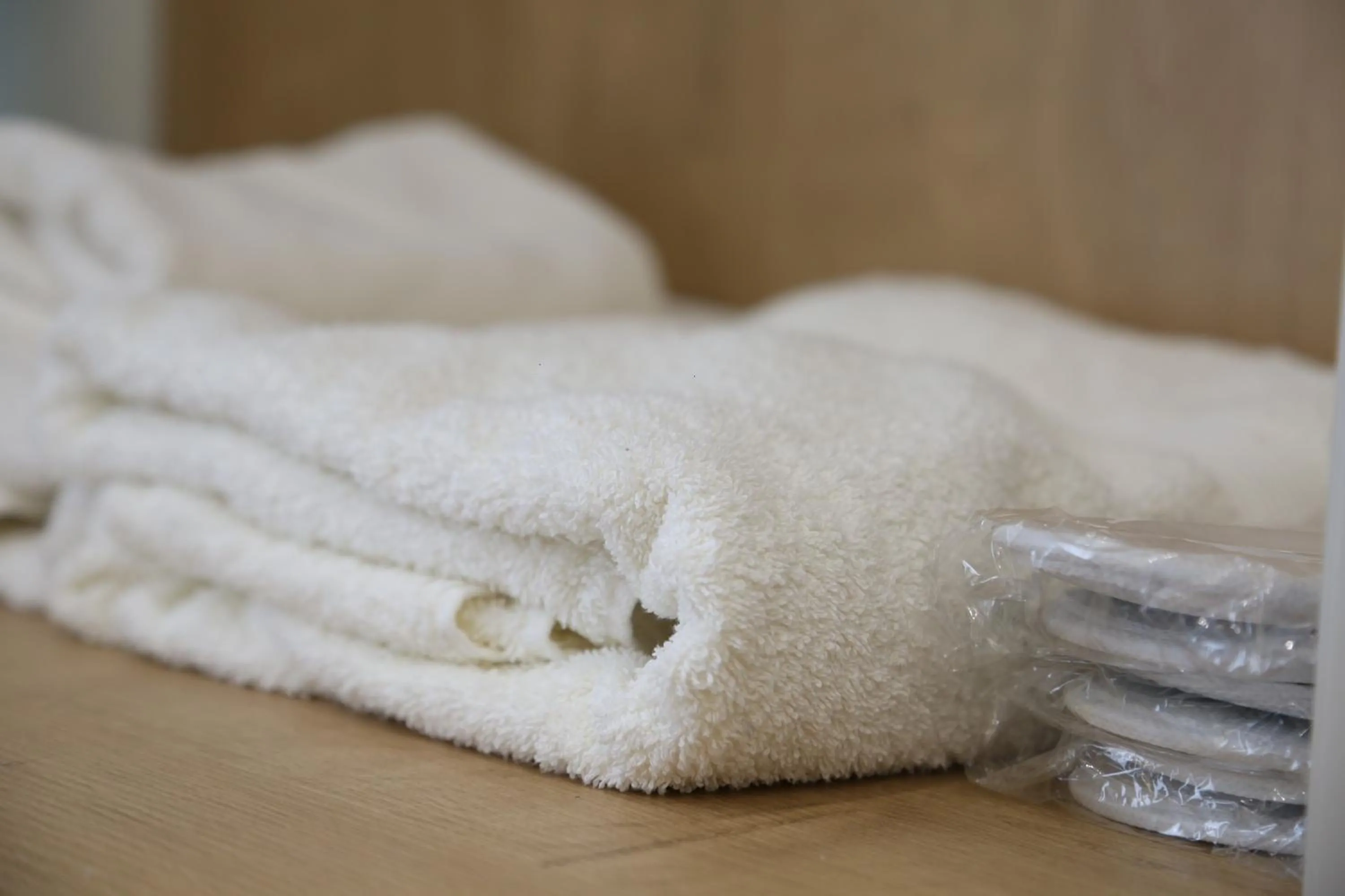 towels in B&B Champagne, Vlore Bay