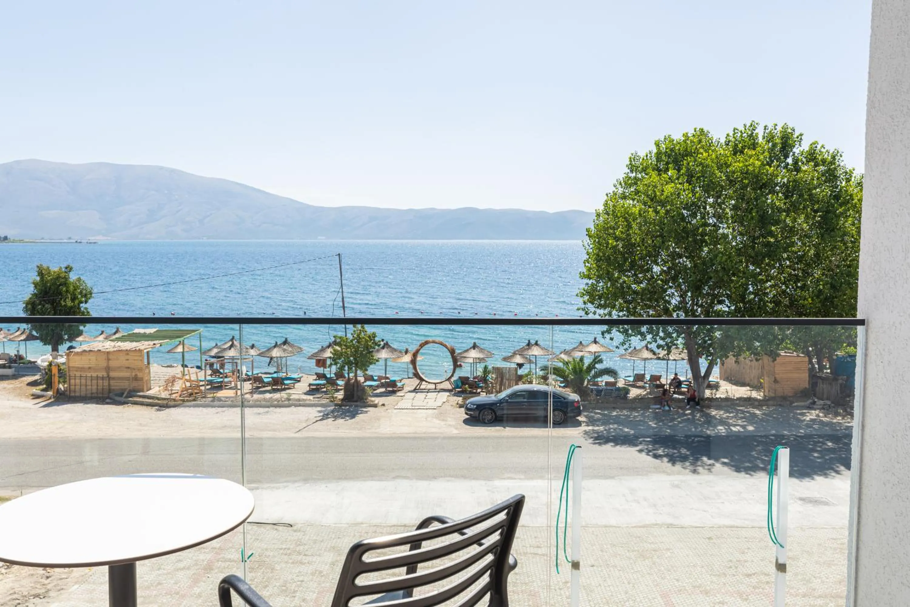 Balcony/Terrace in B&B Champagne, Vlore Bay