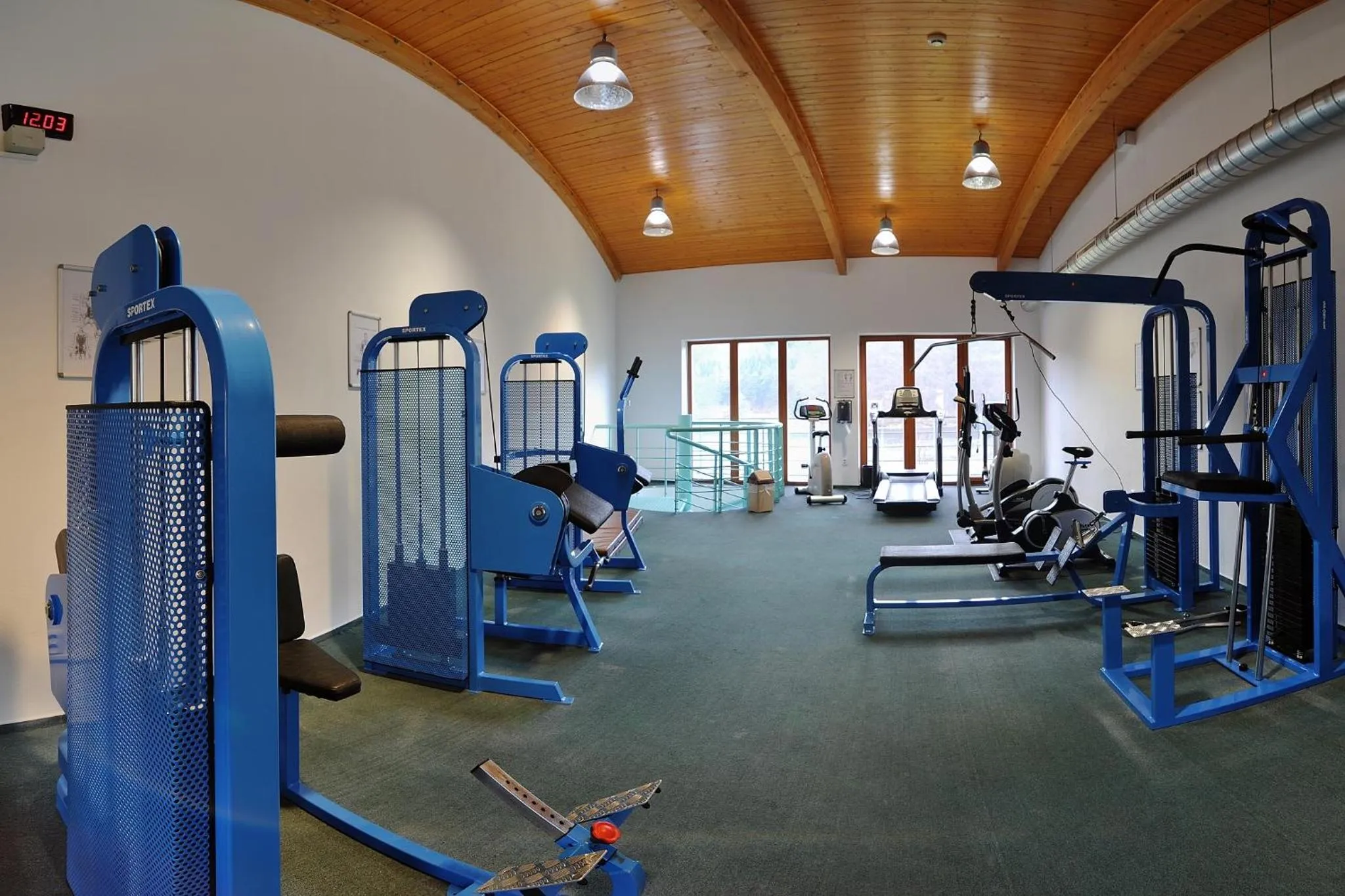 Fitness centre/facilities in Hotel VZ Měřín