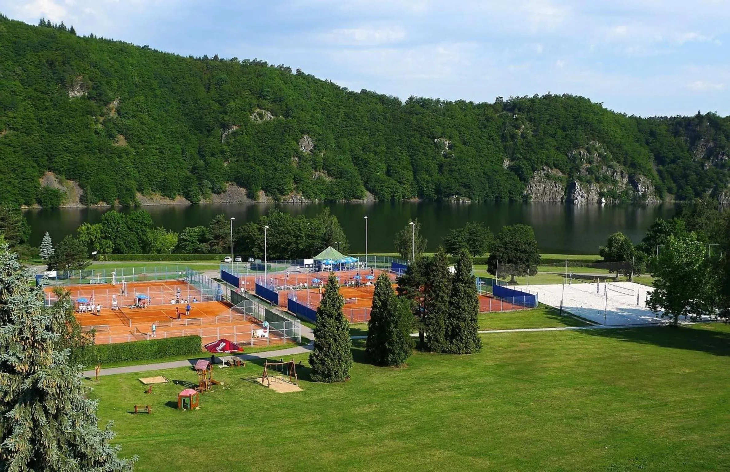 Tennis court in Hotel VZ Měřín