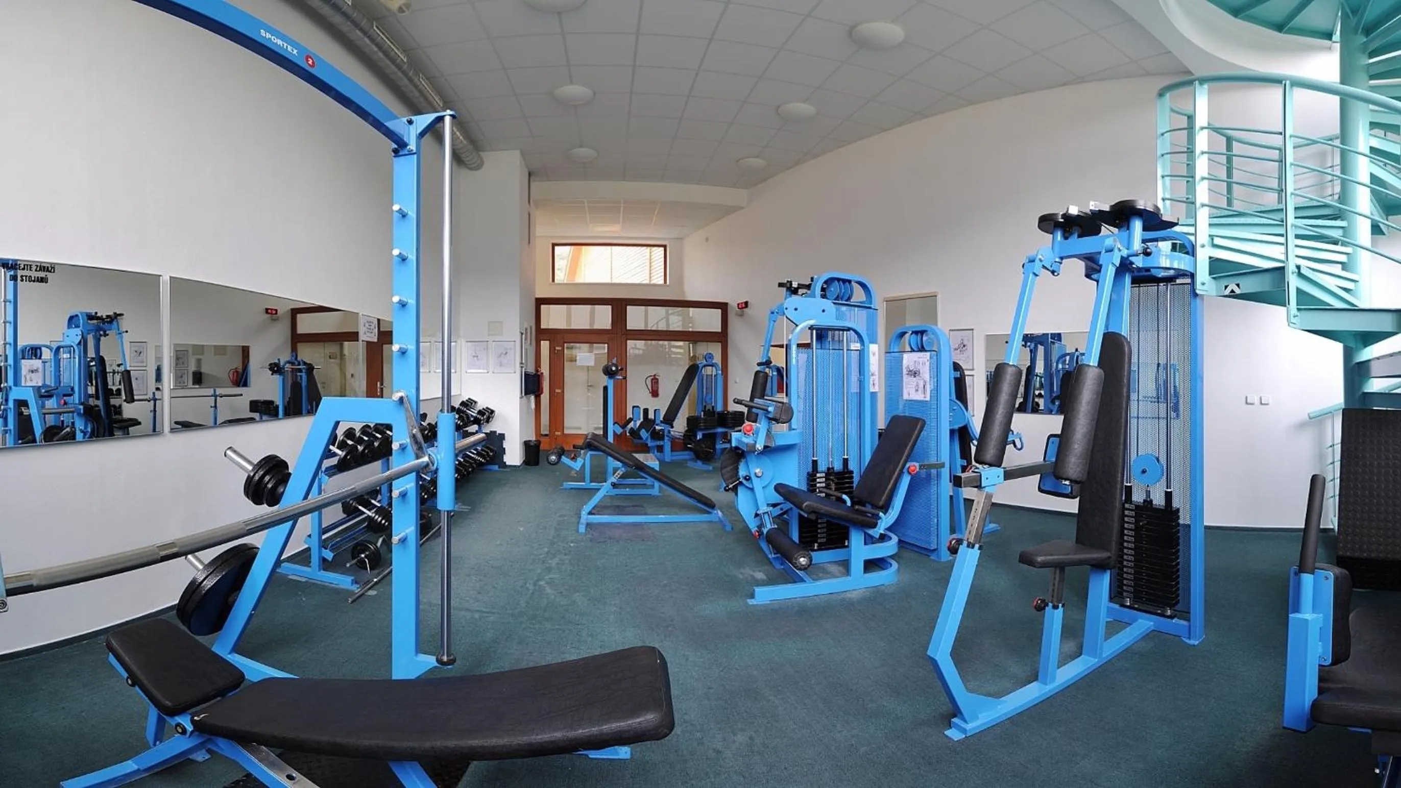Fitness centre/facilities in Hotel VZ Měřín