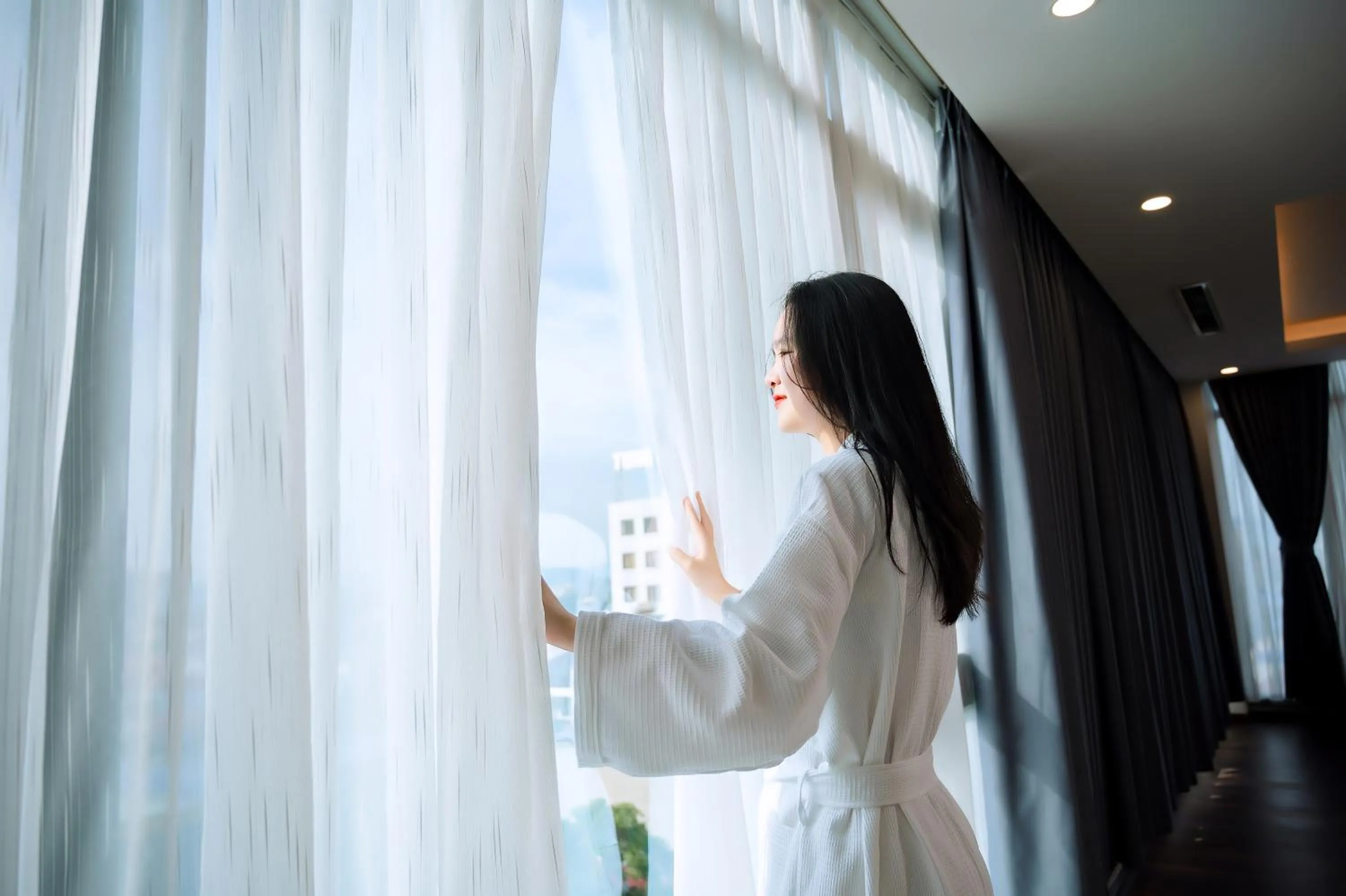 City view in The King Hotel - Condotel Thai Nguyen