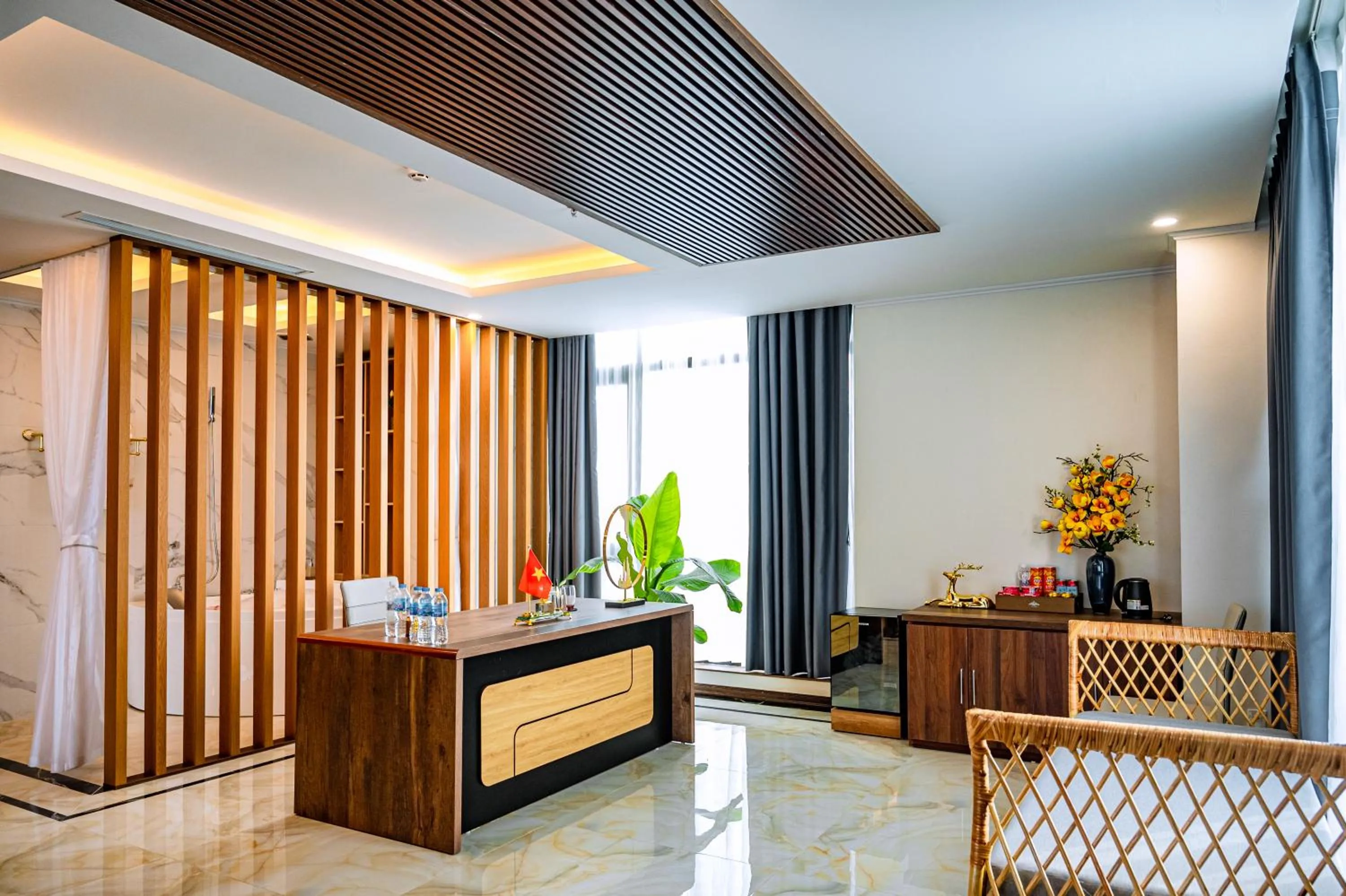 Living room in The King Hotel - Condotel Thai Nguyen