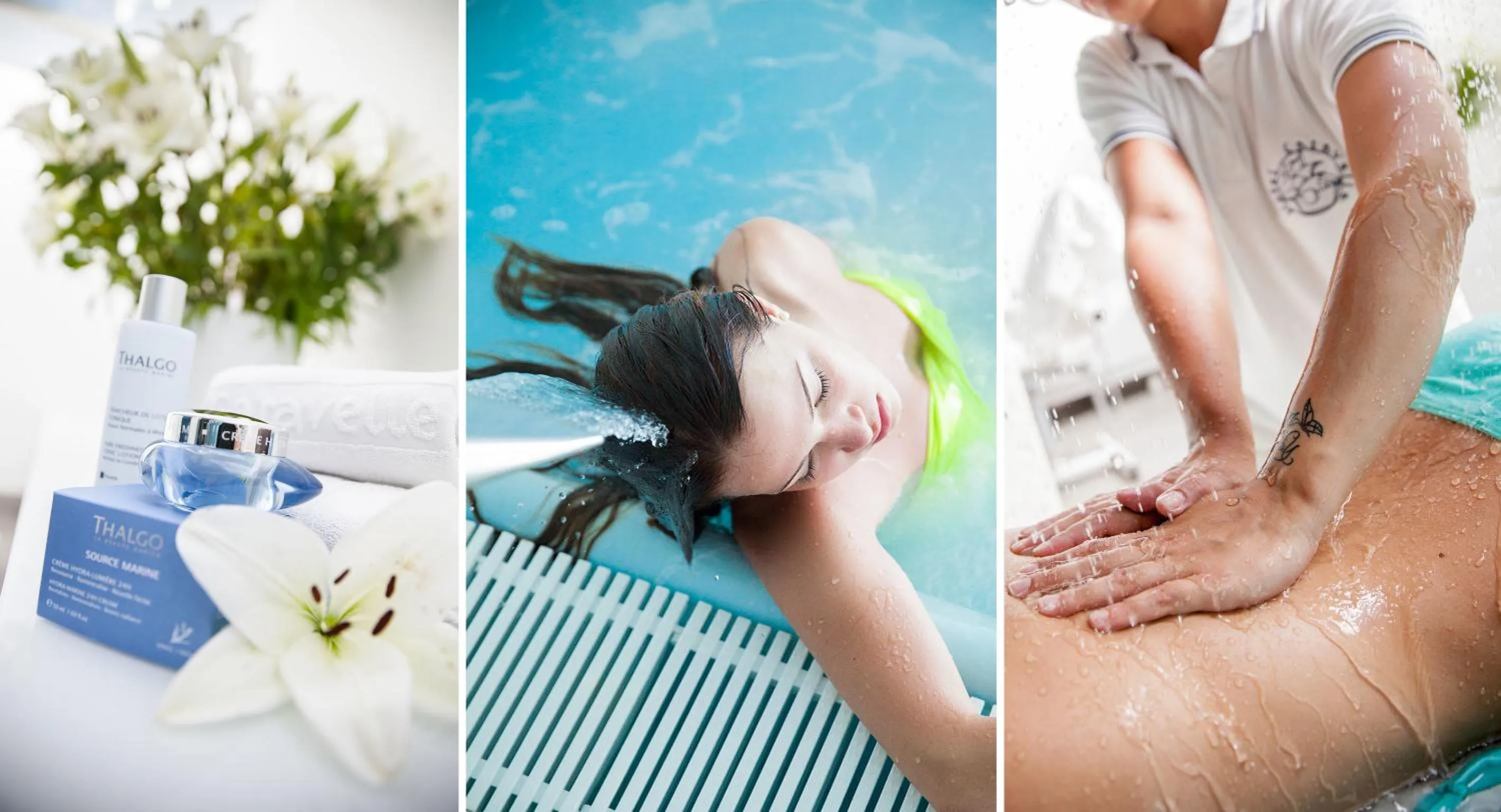 Hot Tub in Hotel Caravelle Thalasso & Wellness