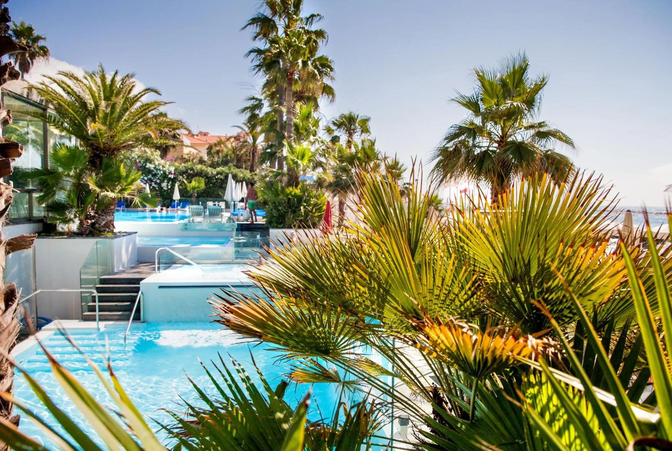 Garden view in Hotel Caravelle Thalasso & Wellness