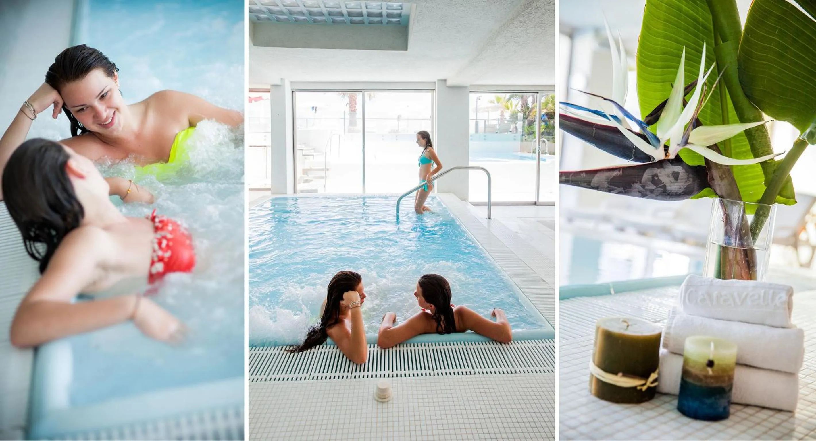 Swimming pool in Hotel Caravelle Thalasso & Wellness