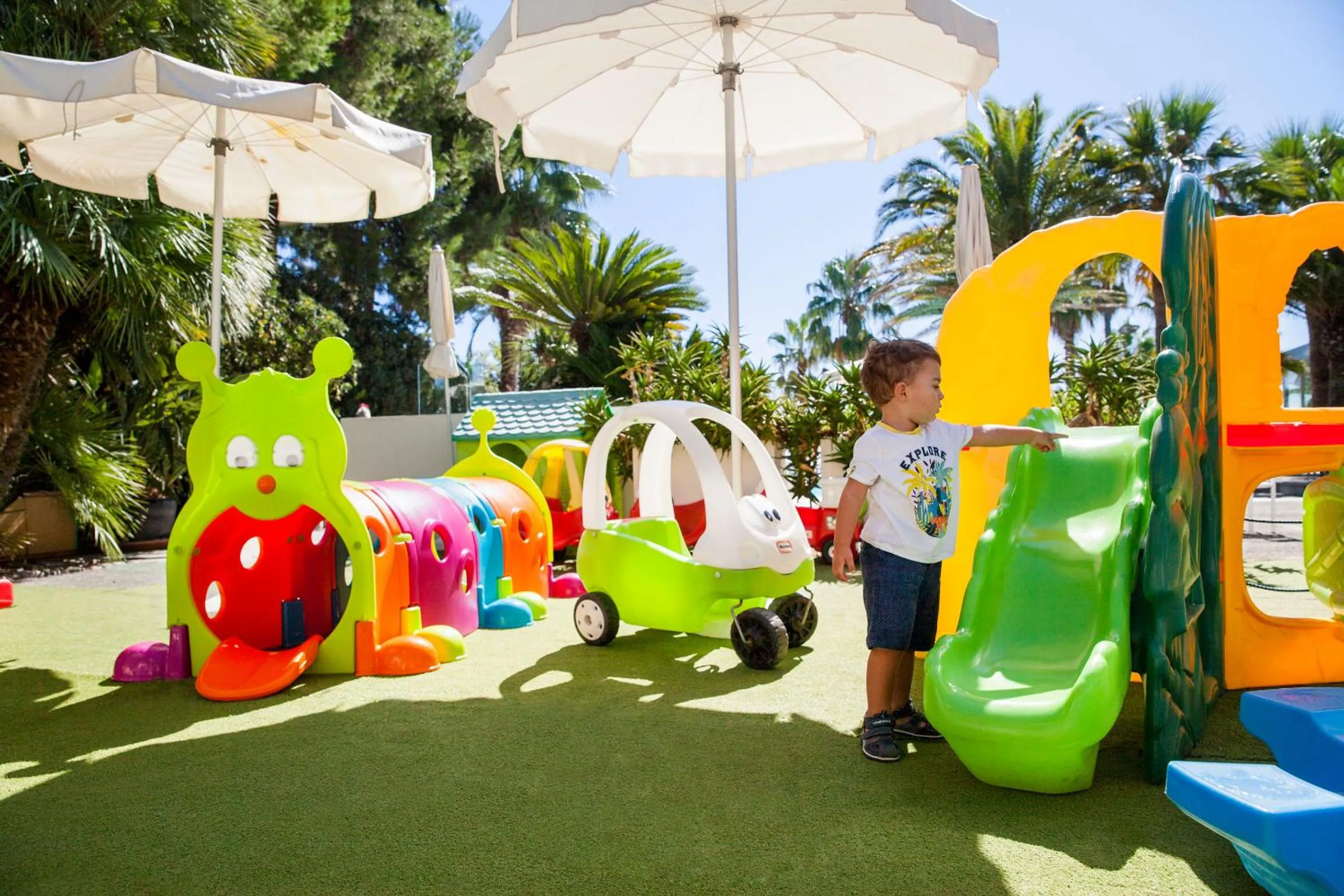 Children play ground in Hotel Caravelle Thalasso & Wellness