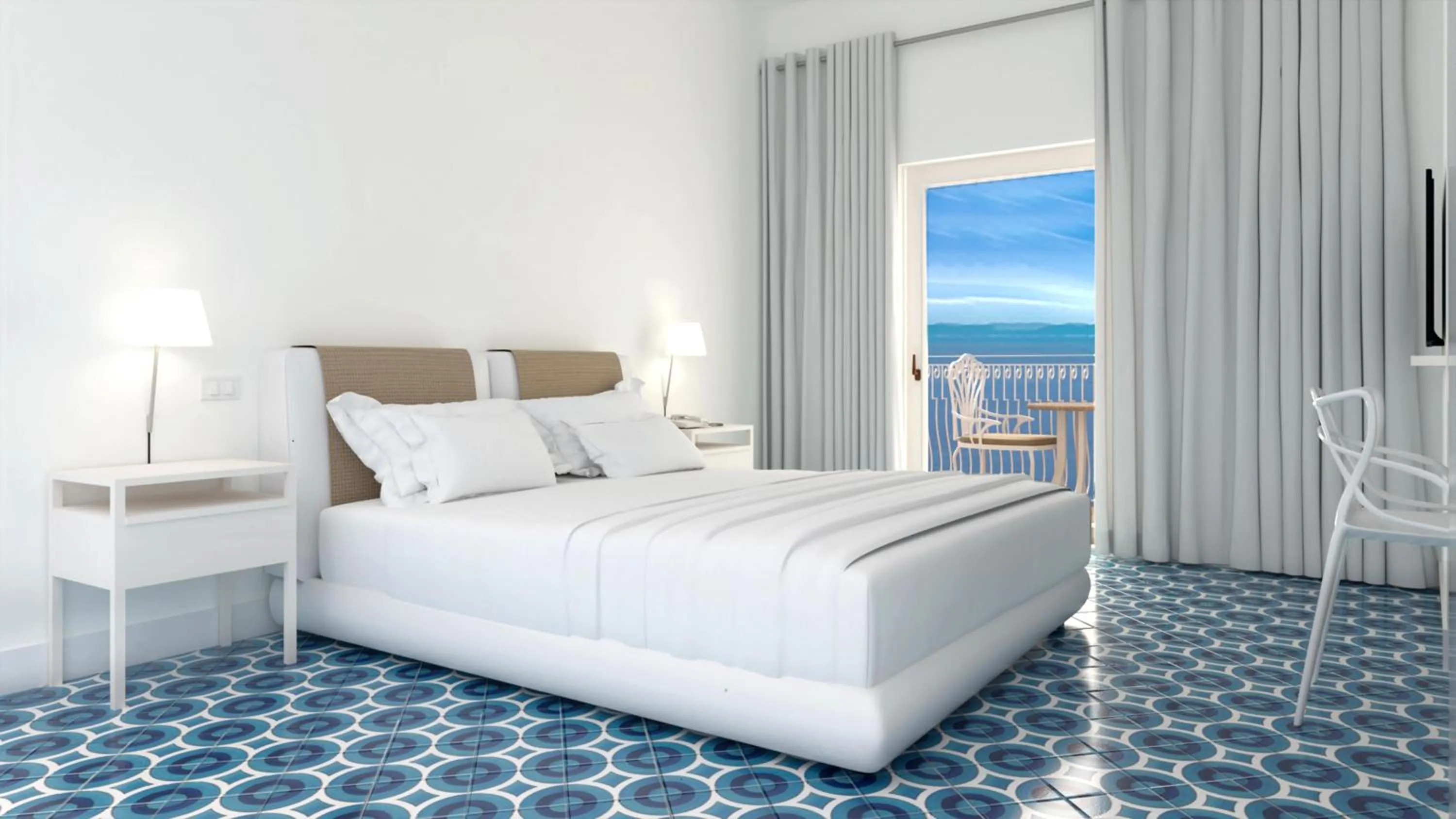 Bedroom, Bed in Hotel Belair