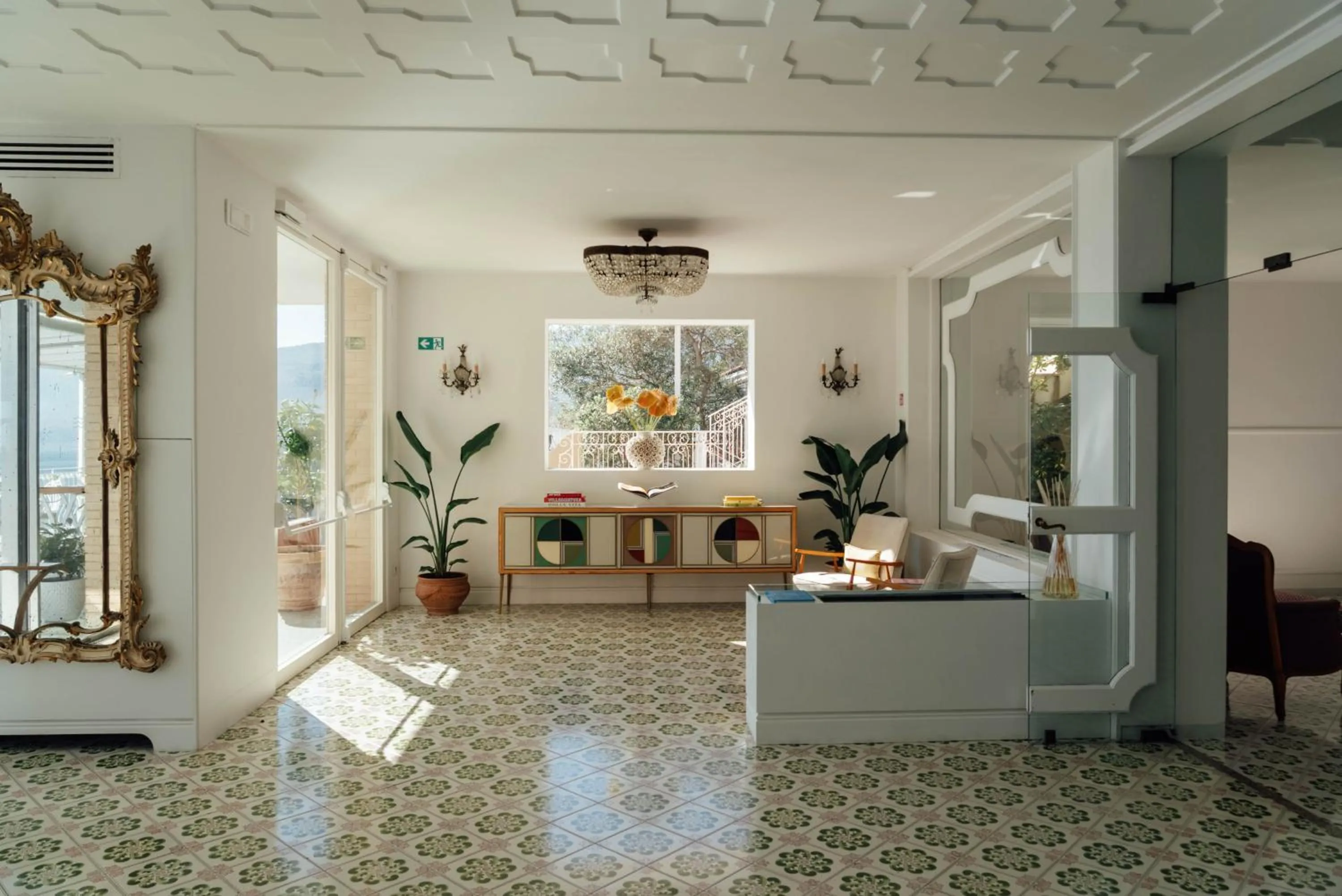 Living room in Hotel Belair