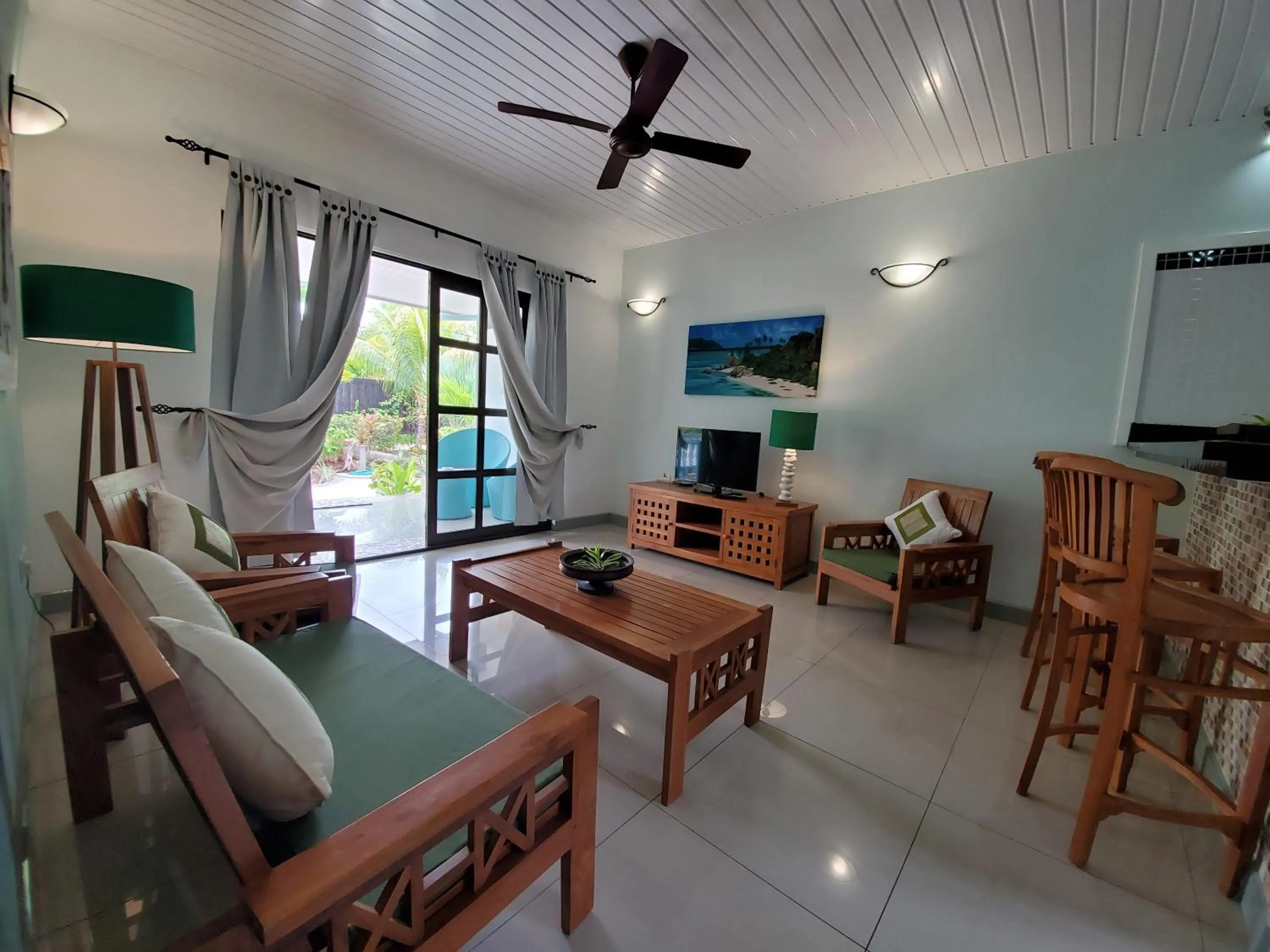 Seating area in Cabanes Des Anges