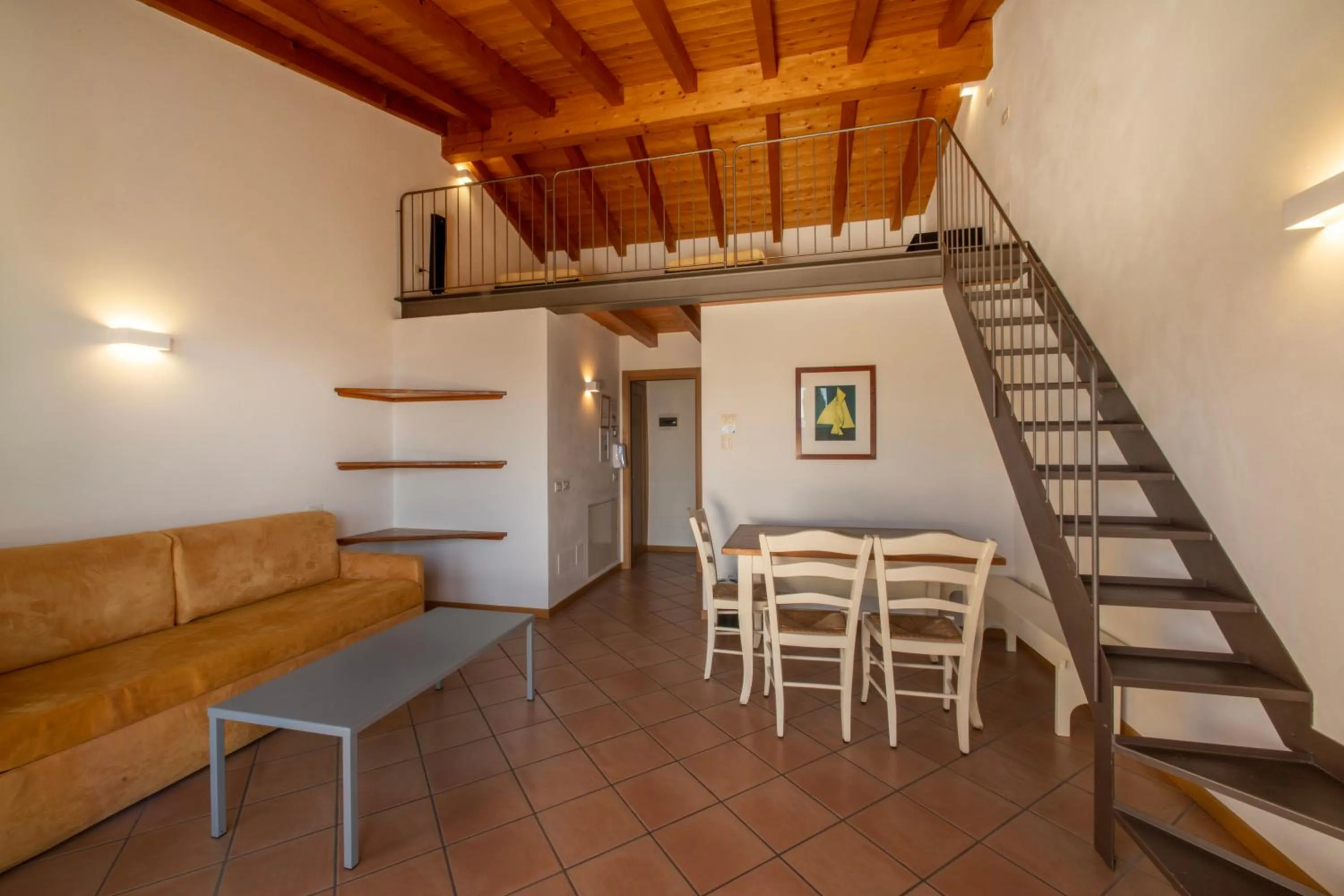 Living room in Residence Ca Del Lago