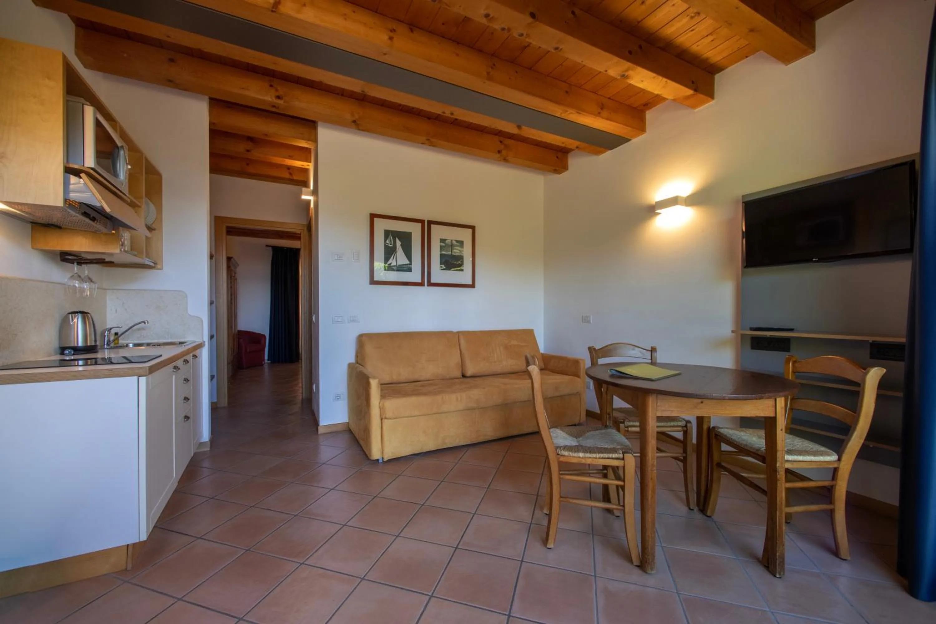 Kitchen or kitchenette in Residence Ca Del Lago