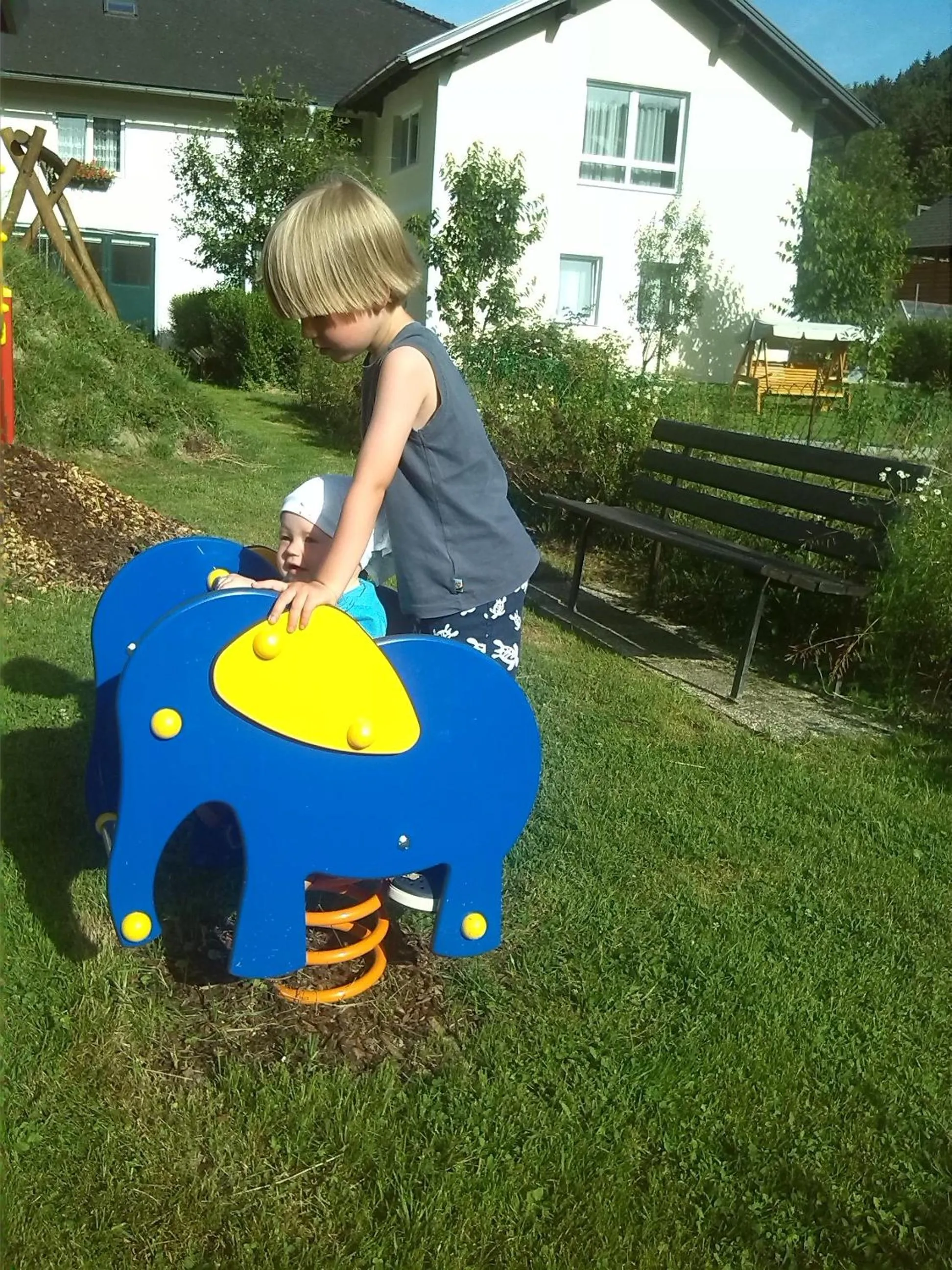 Children play ground in Gasthof Zum heiligen Nikolaus