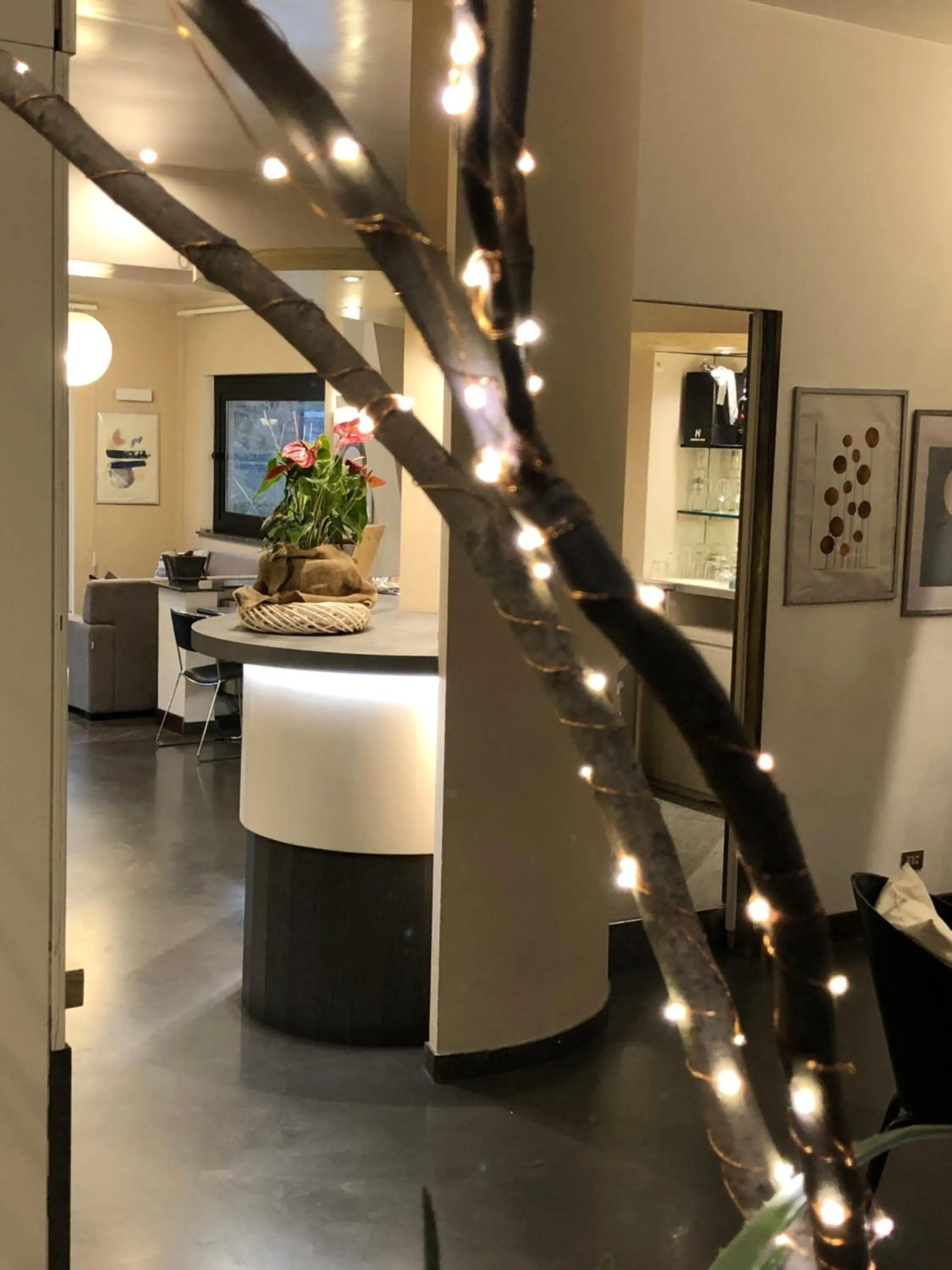 Lobby or reception in Hotel Kristall