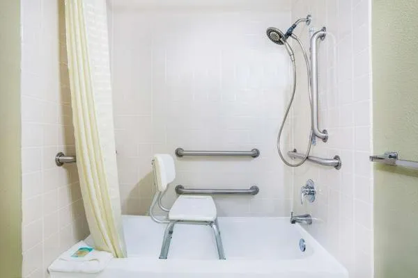 Bathroom in Riverfront Hotel