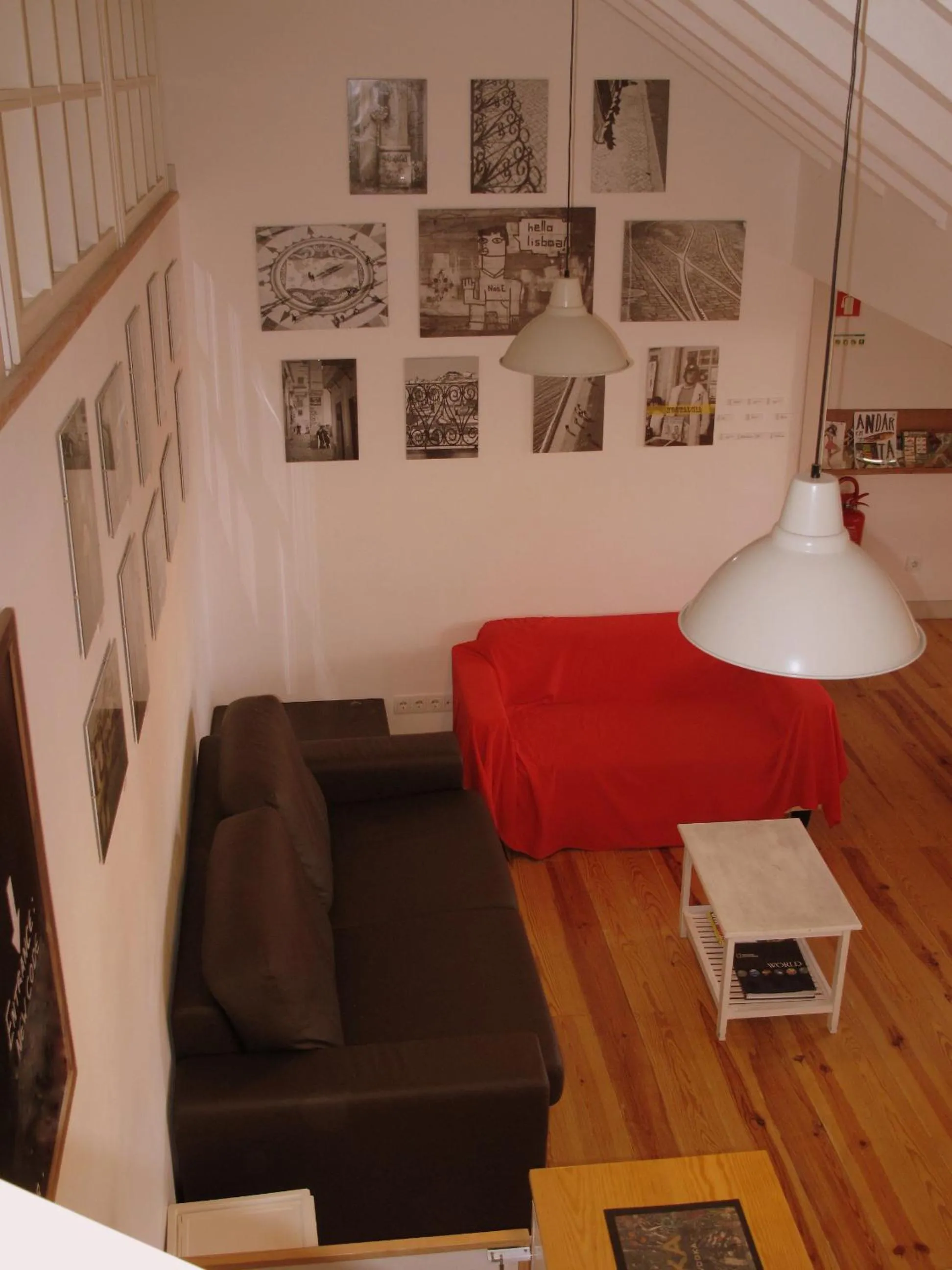 Living room in Inn Possible Lisbon Hostel