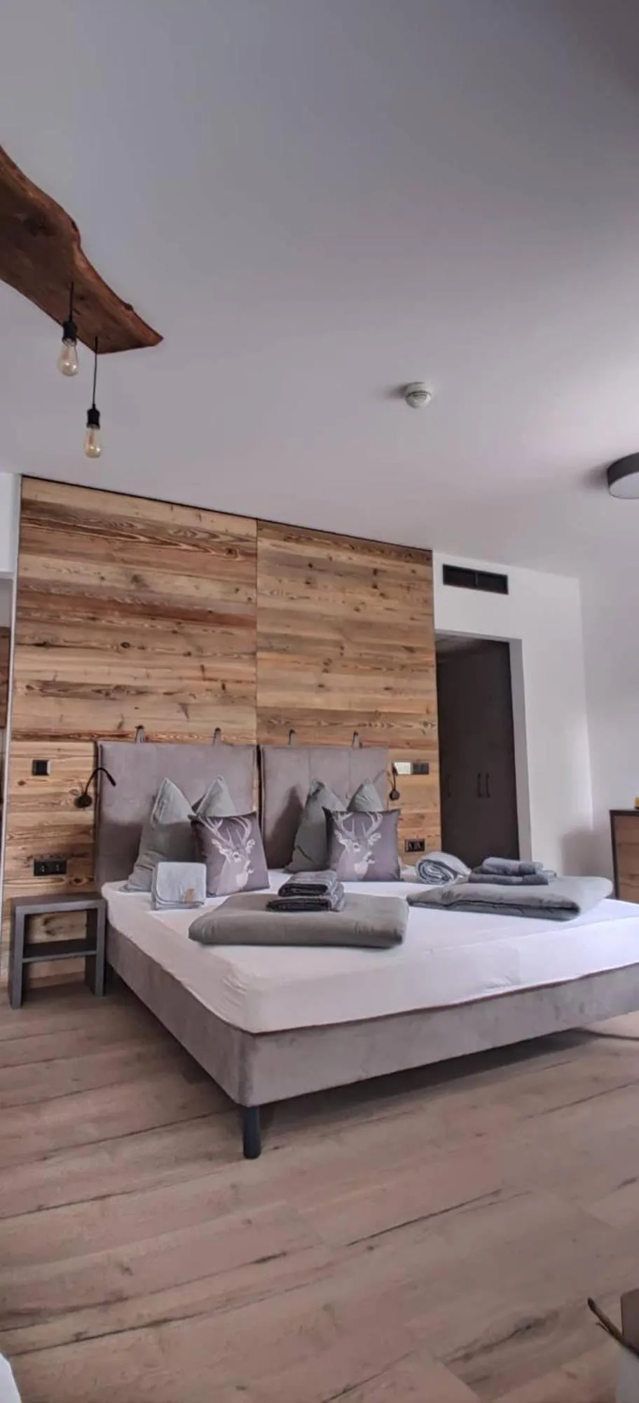 Bed in Áron Apartman-Zalakaros