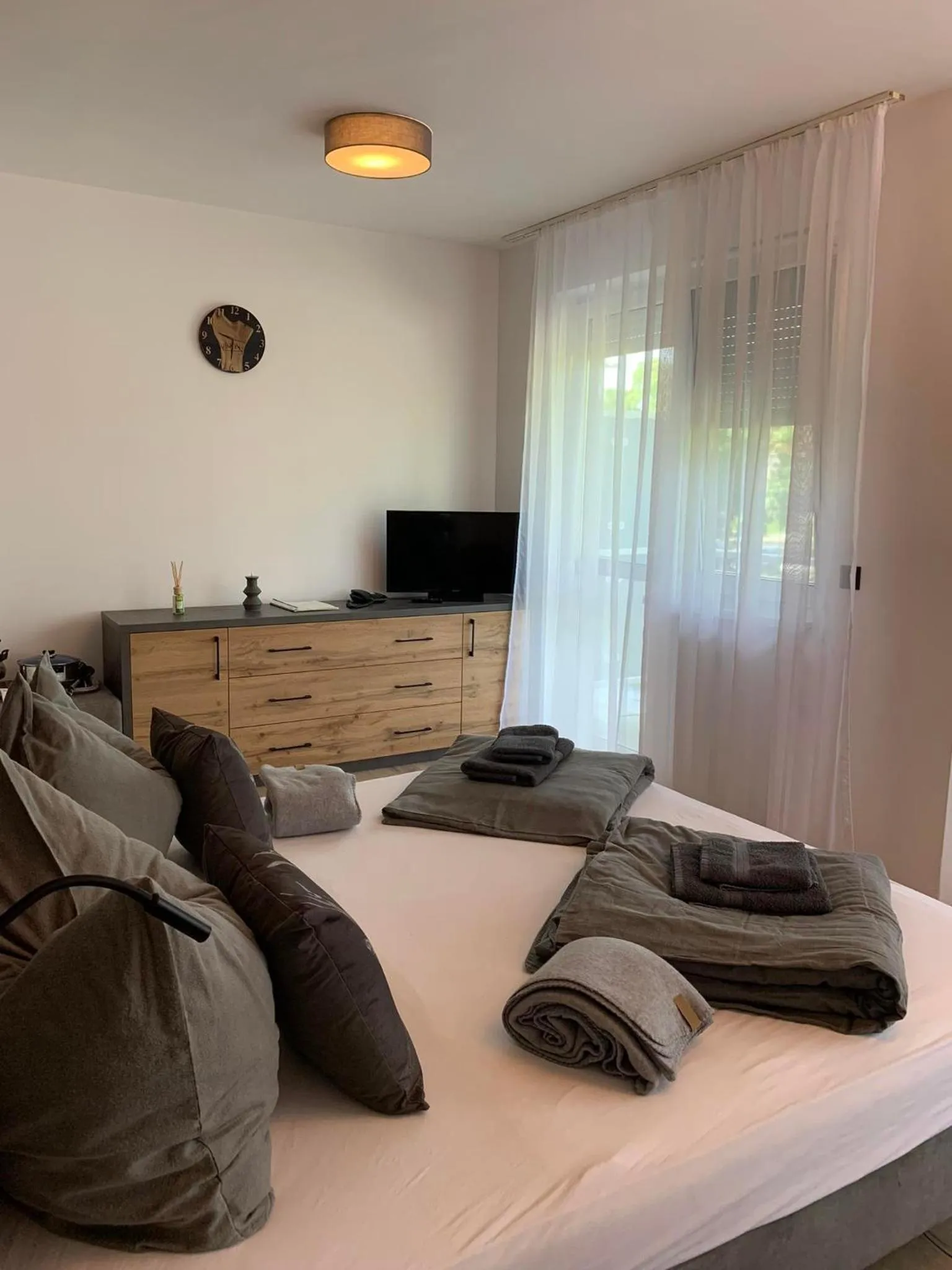 Bed in Áron Apartman-Zalakaros