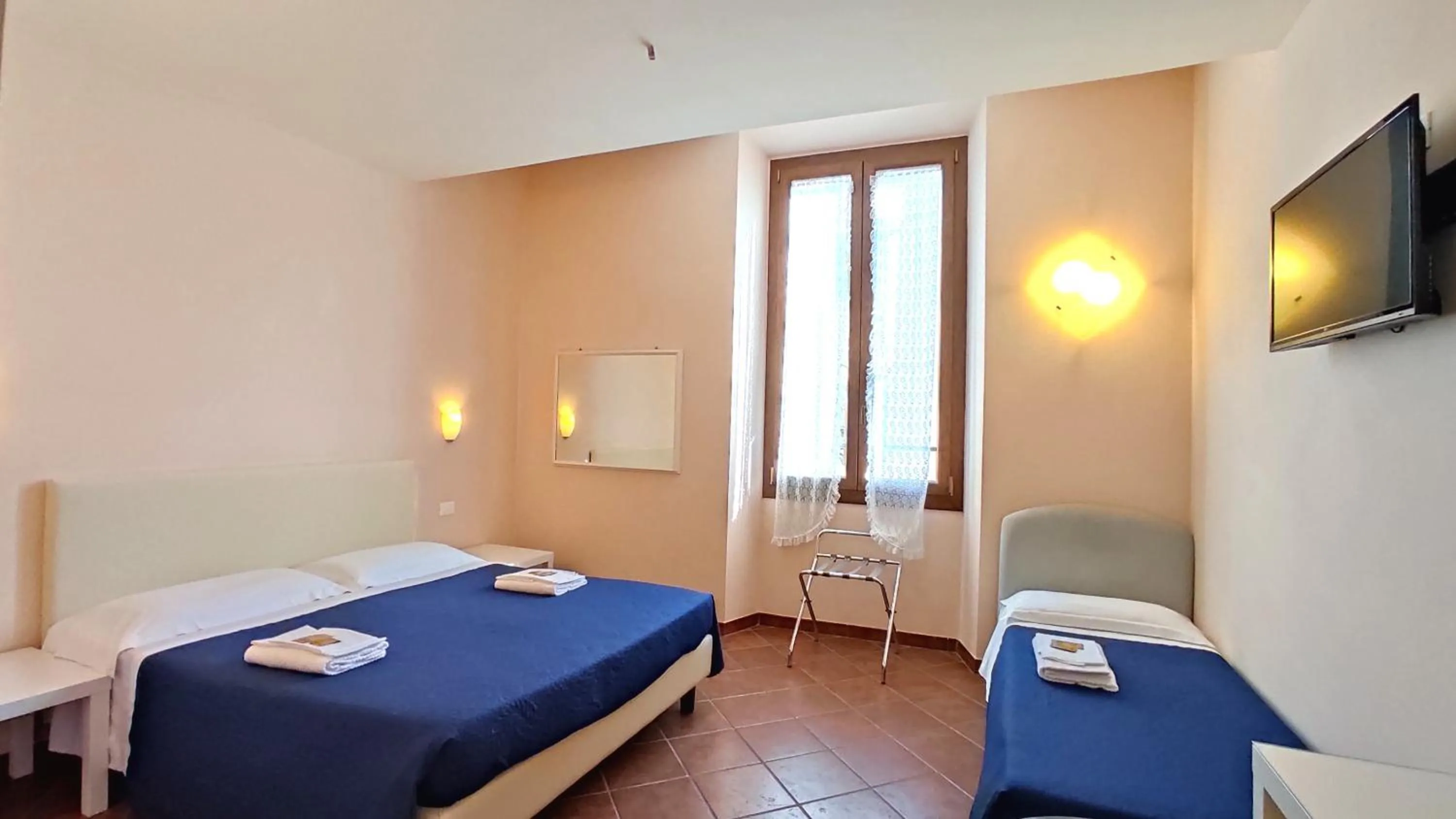 Bed in Hotel Rita Major