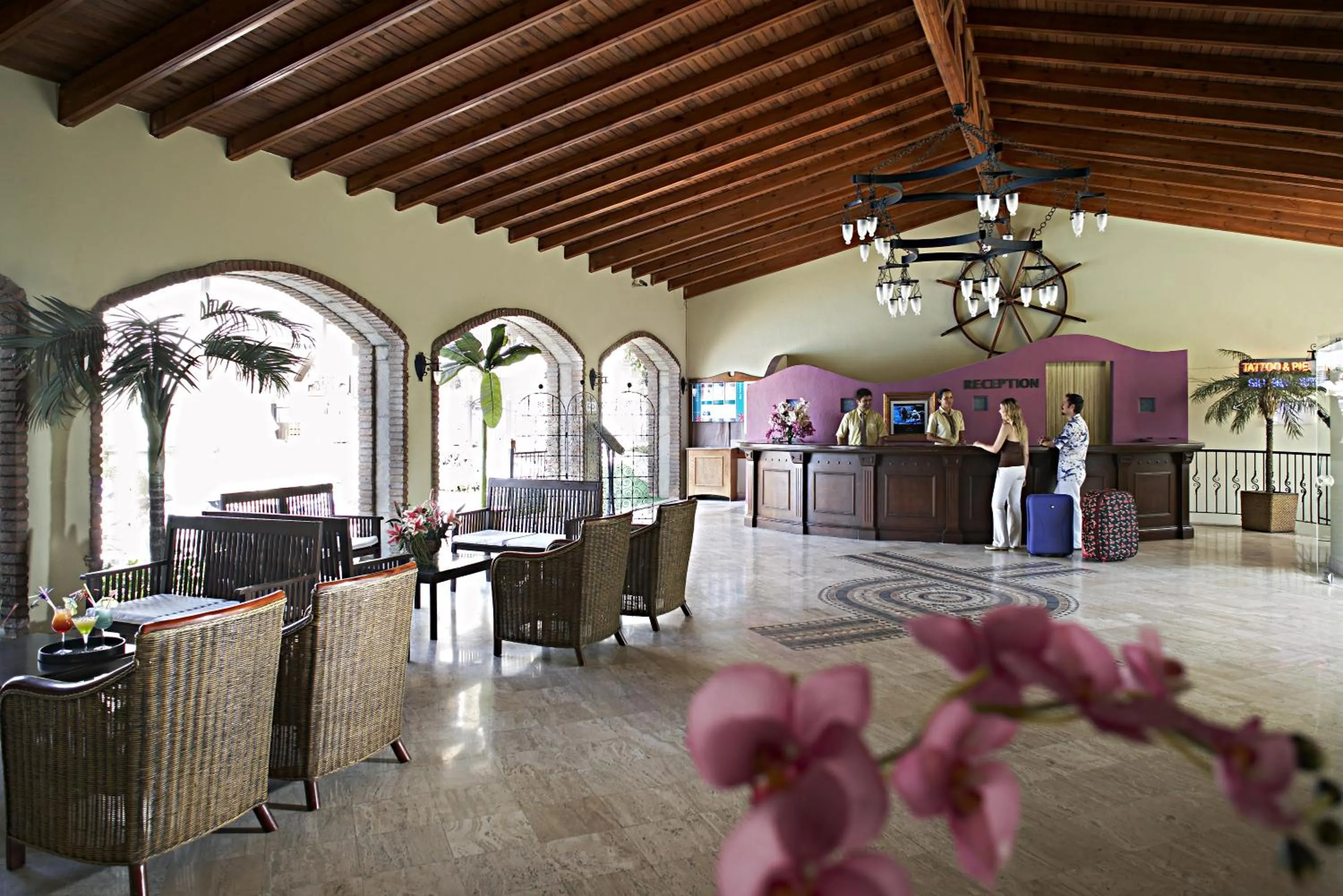Lobby or reception in Club Anastasia - Family Hotel
