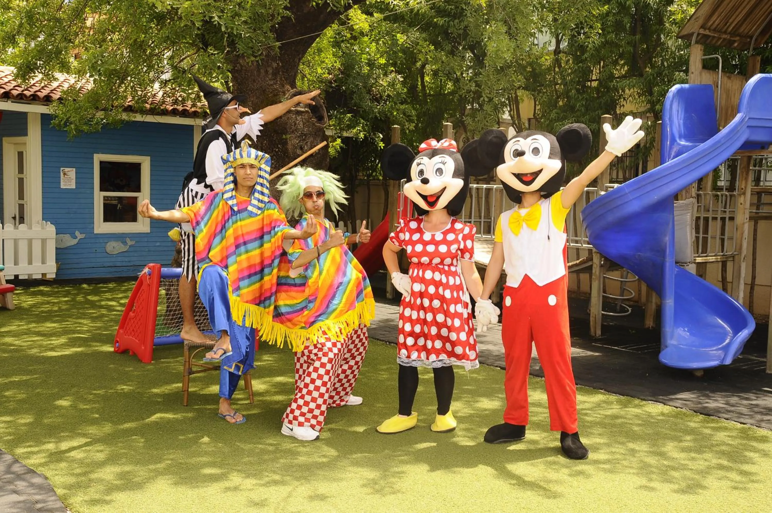 Children play ground in Club Anastasia - Family Hotel