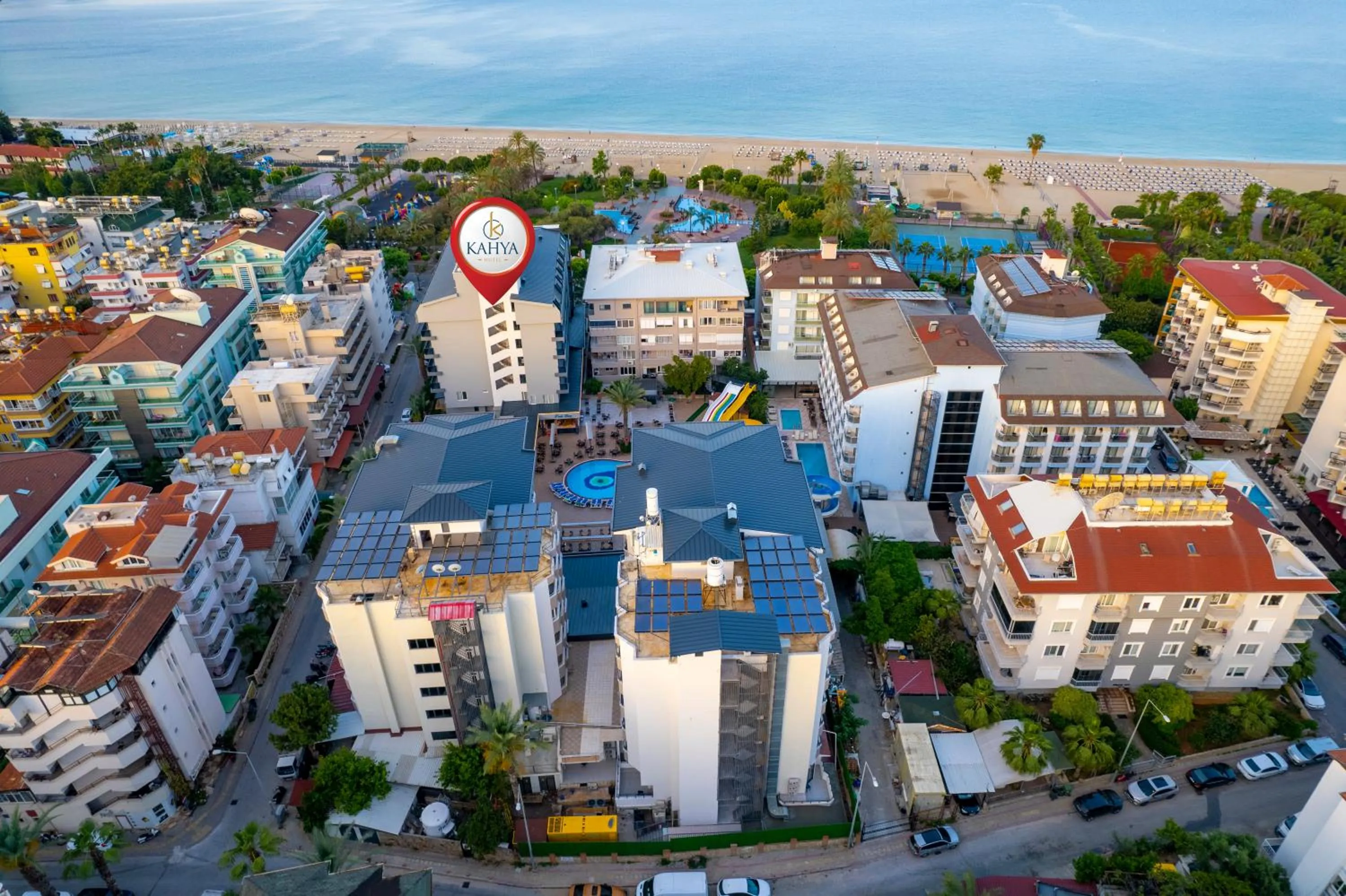 Bird's eye view in Kahya Hotel