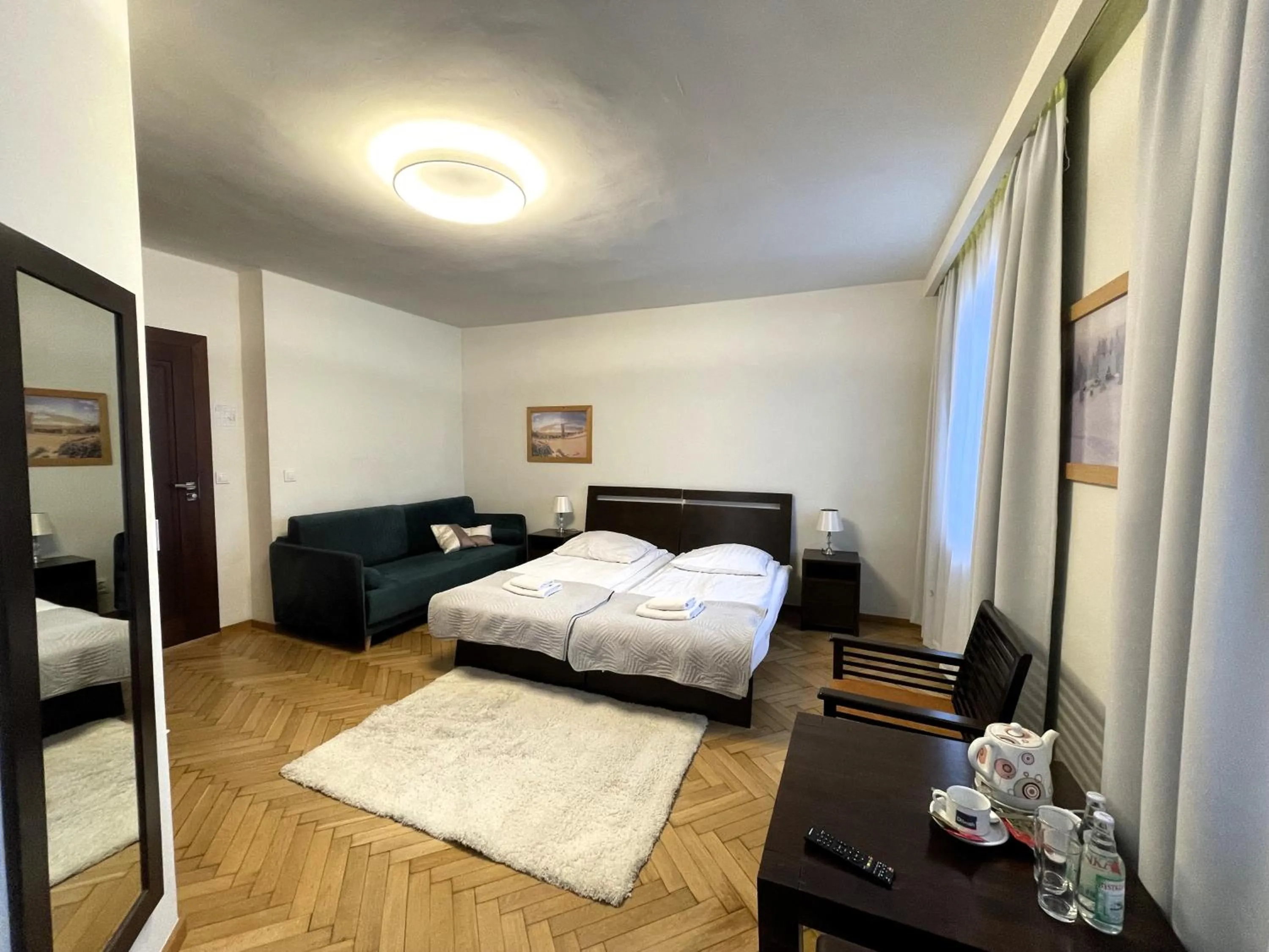 Property building, Bed in Hotel Beskid