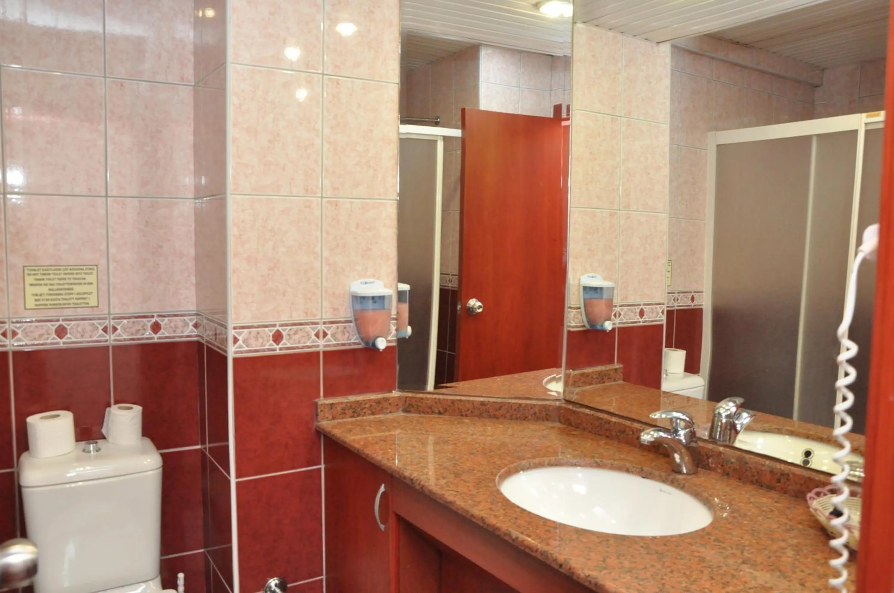 Bathroom in Wasa Hotel