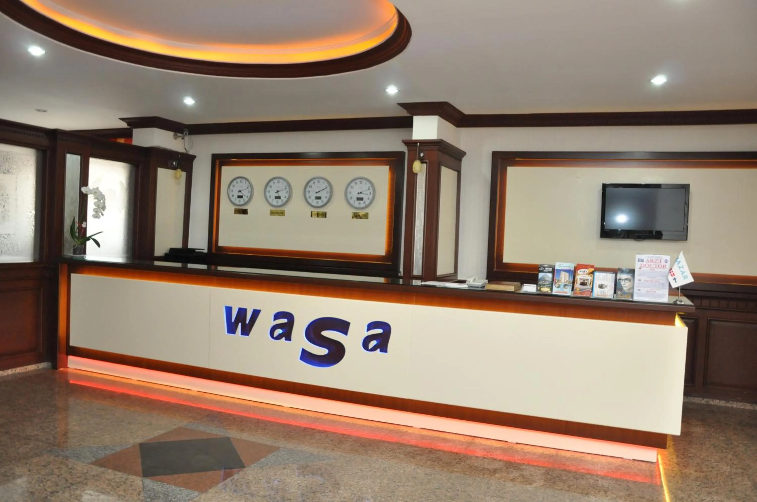 Lobby or reception in Wasa Hotel