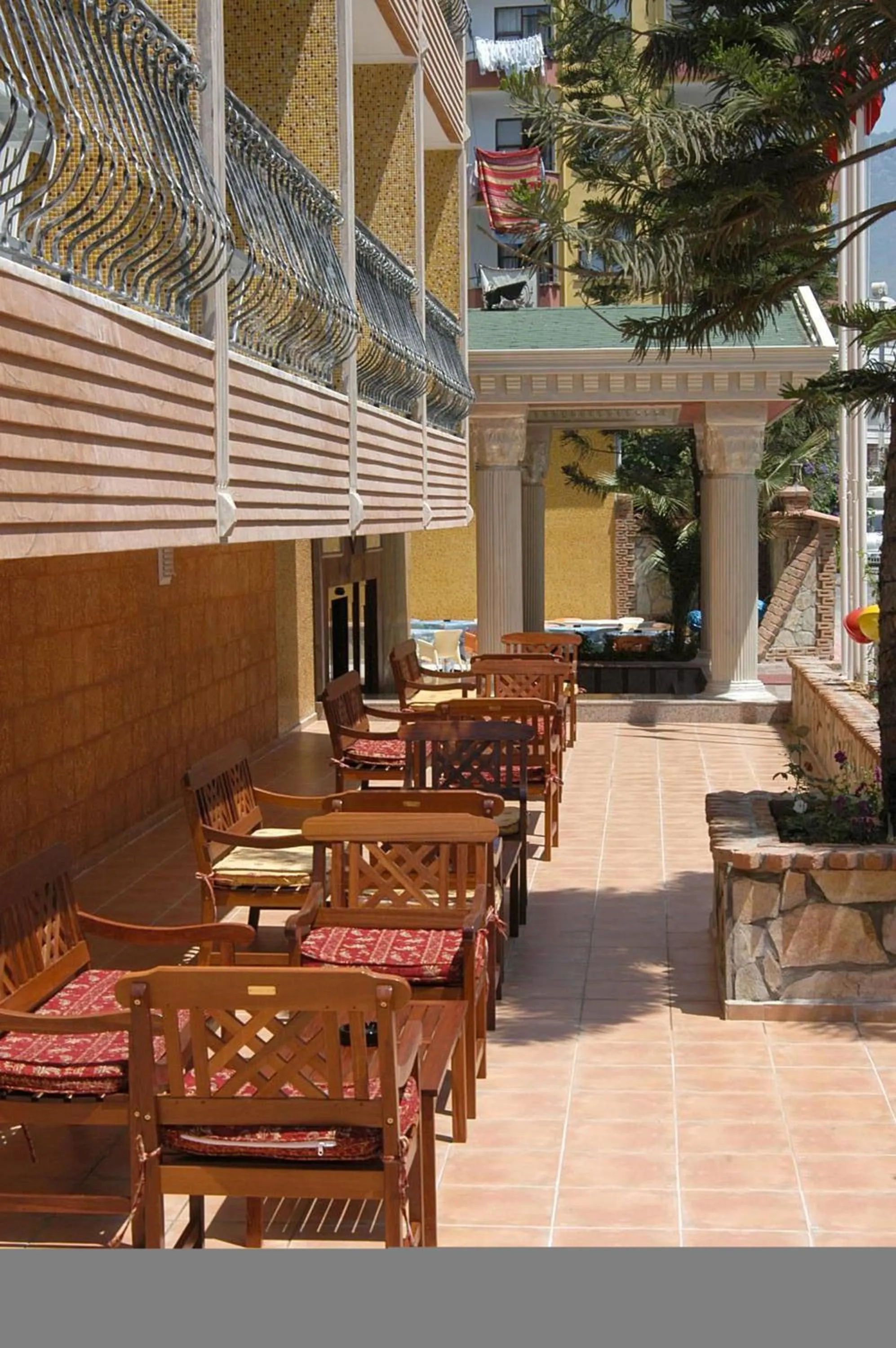 Seating area in Wasa Hotel