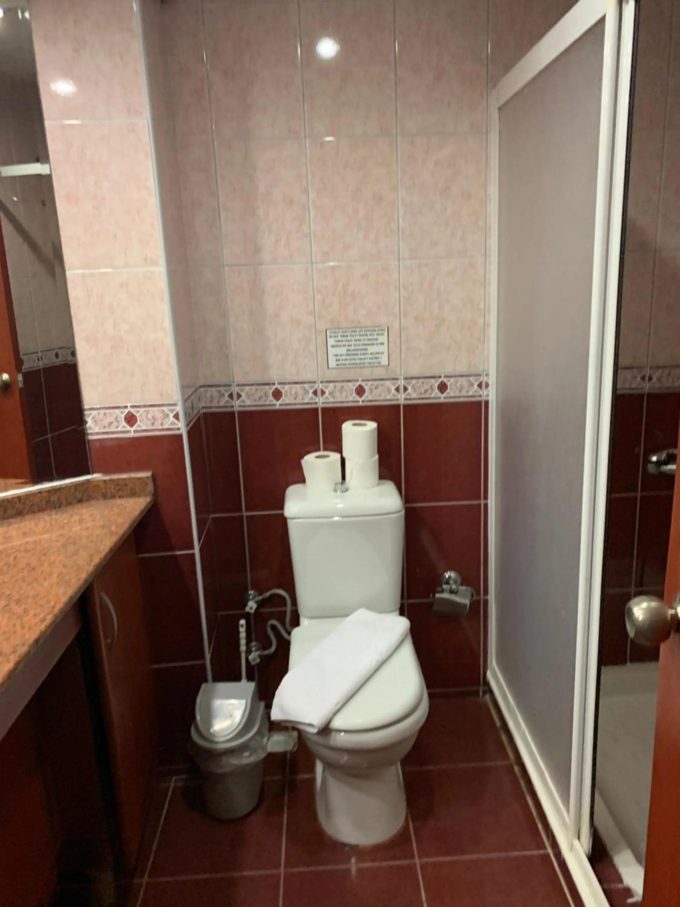 Toilet in Wasa Hotel
