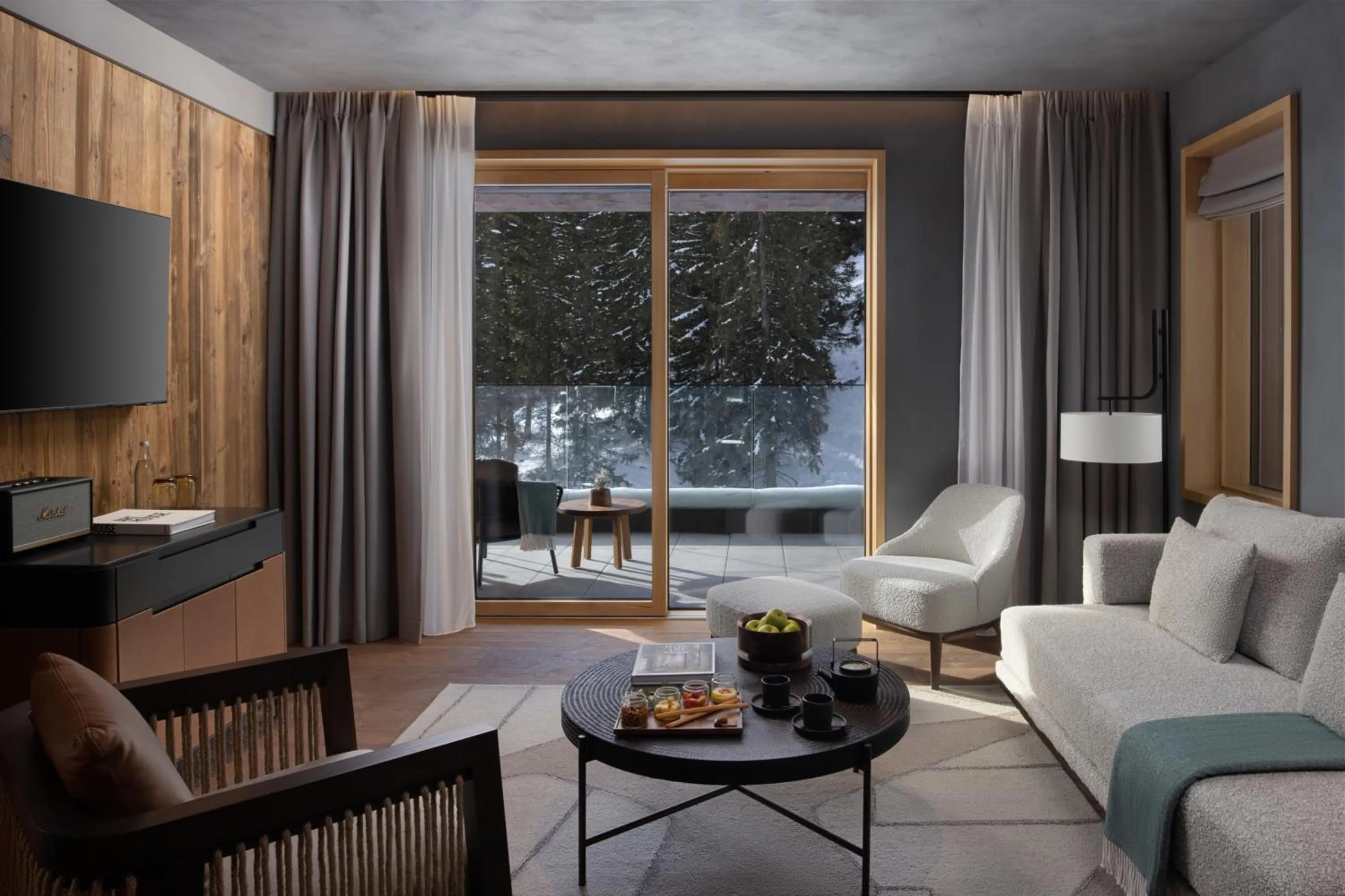 Terrace Suite in Six Senses Crans-Montana
