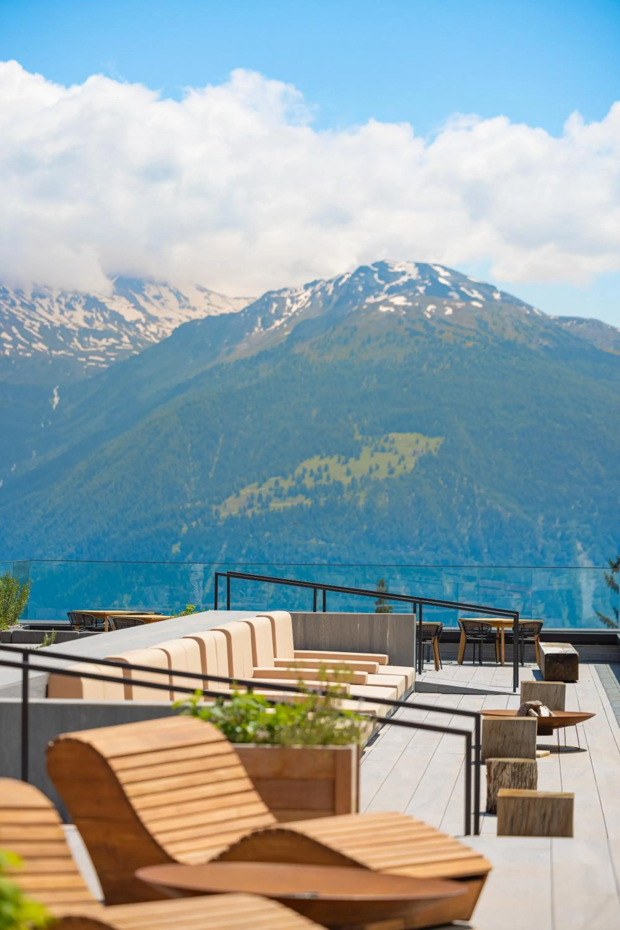 Natural landscape in Six Senses Crans-Montana