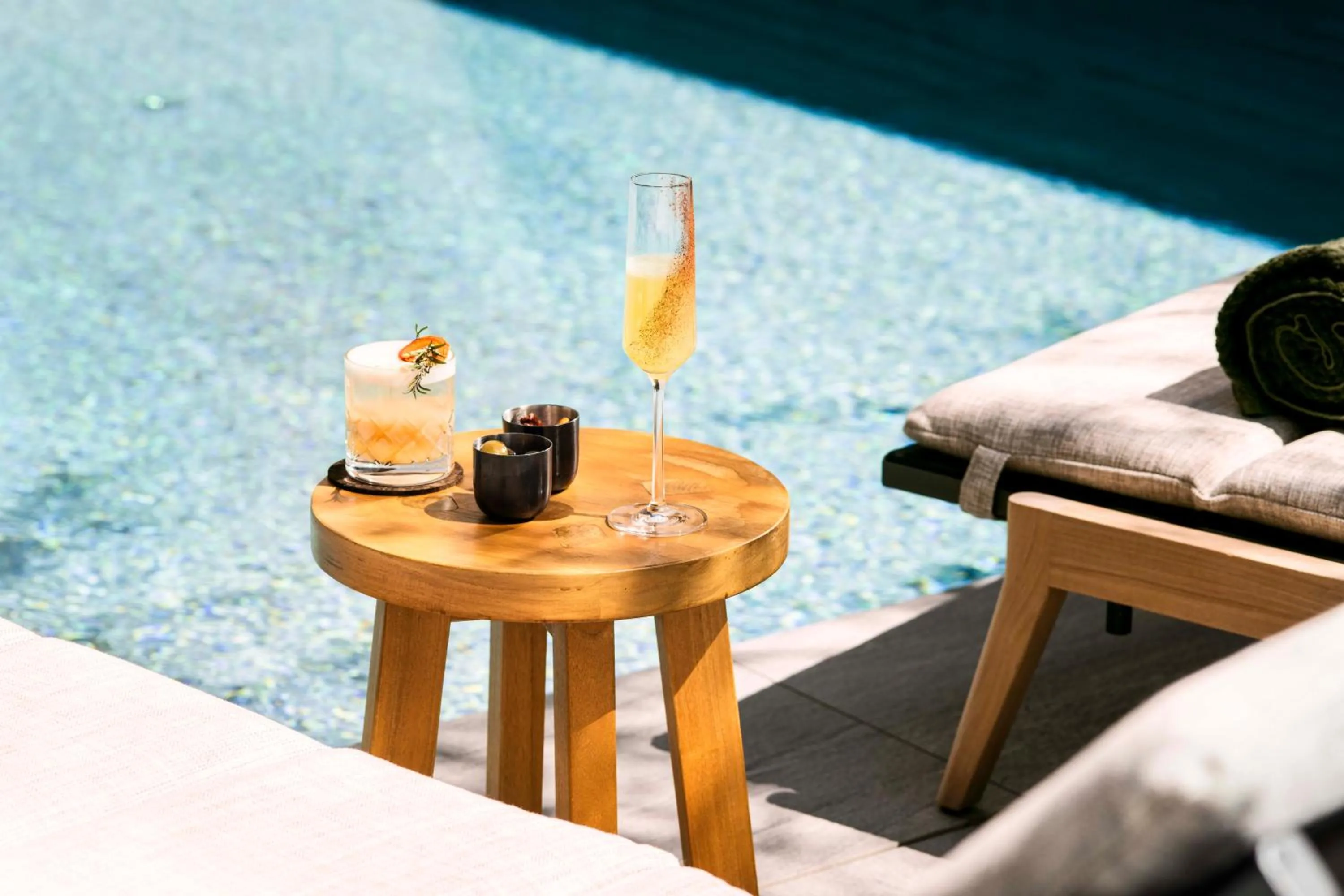 Swimming pool in Six Senses Crans-Montana