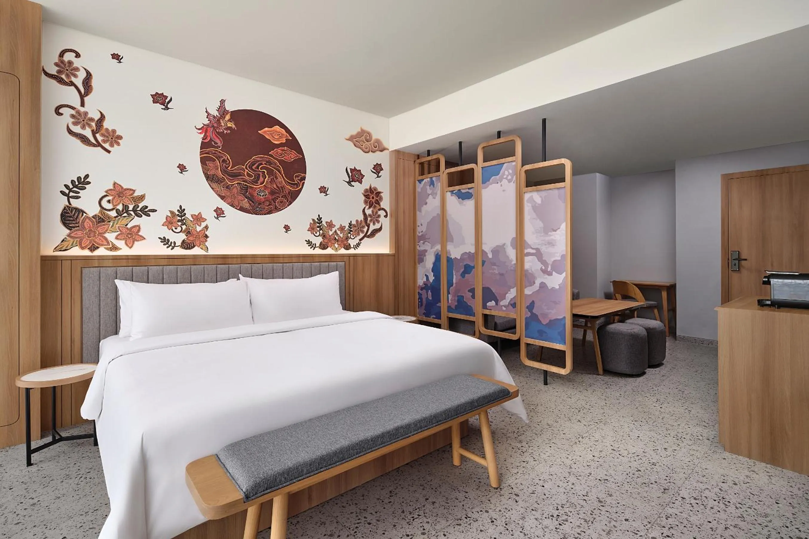 Bed in ARTOTEL Batam