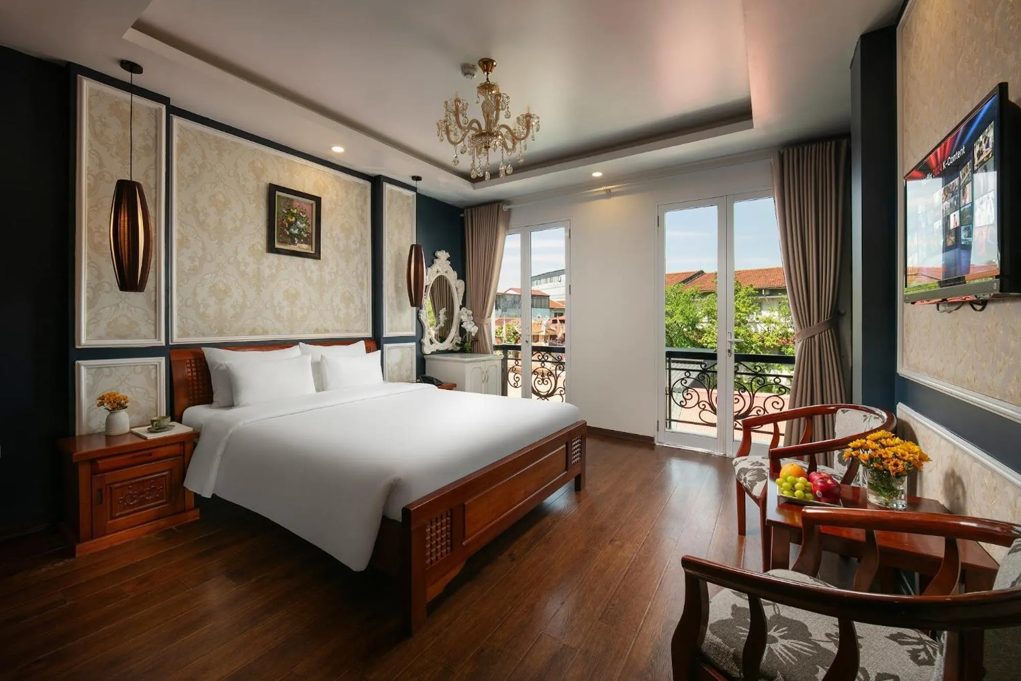 Bed in Delica Premium Hotel