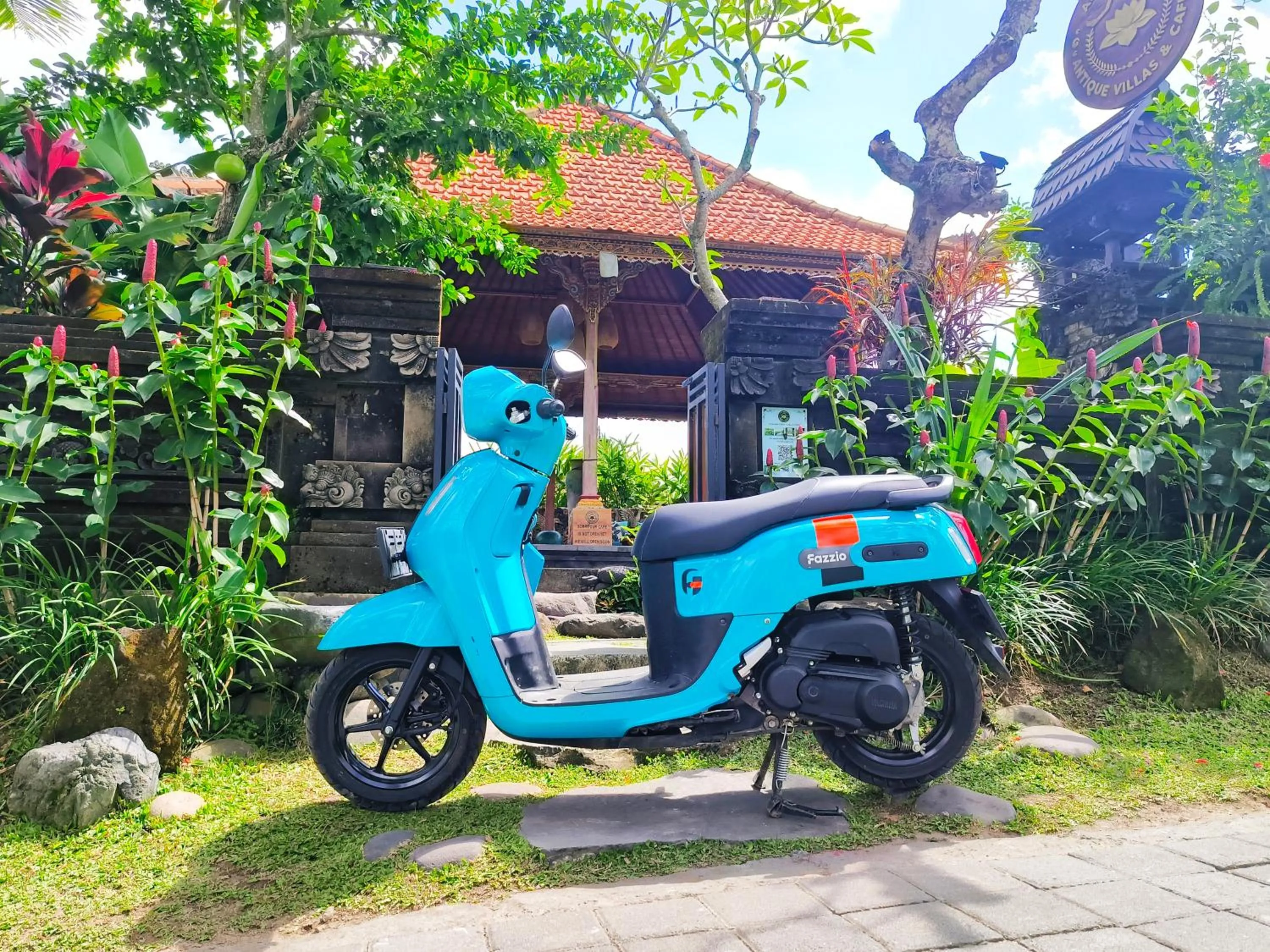 Property building in Airsania Ubud Antique Villas