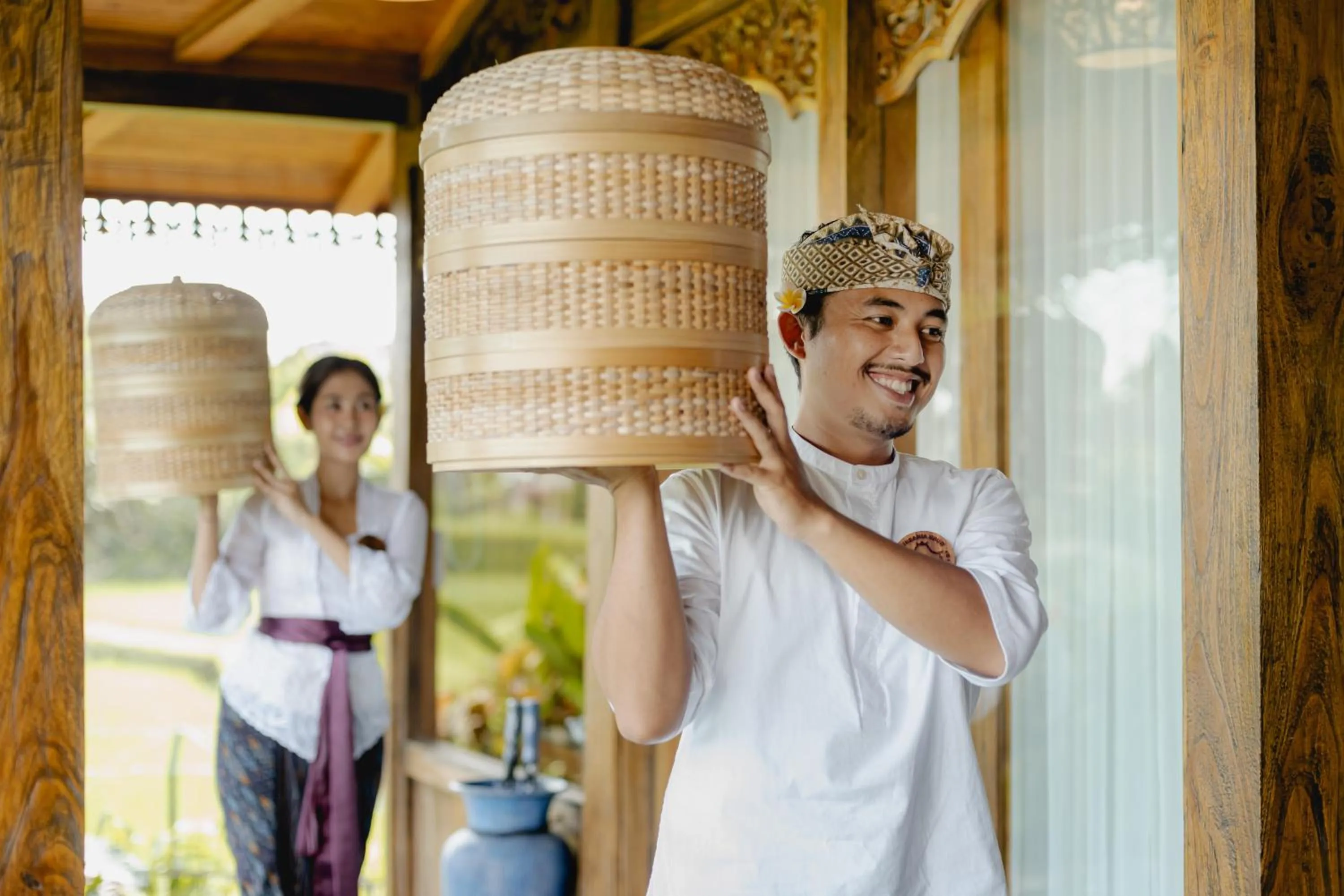 Food close-up in Airsania Ubud Antique Villas