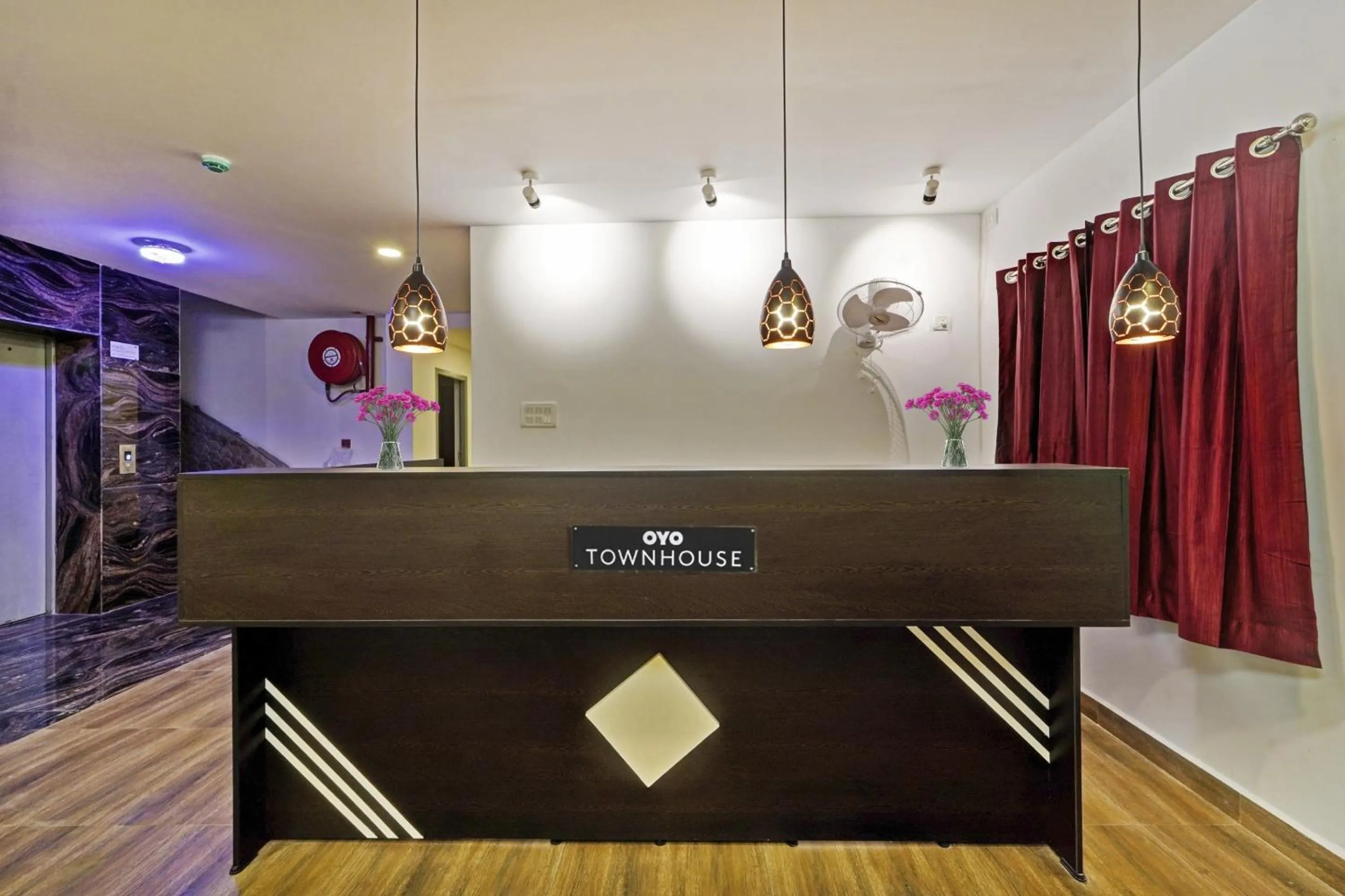 Lobby or reception in Super Townhouse ORCHID RESIDENCY Near T.Nagar