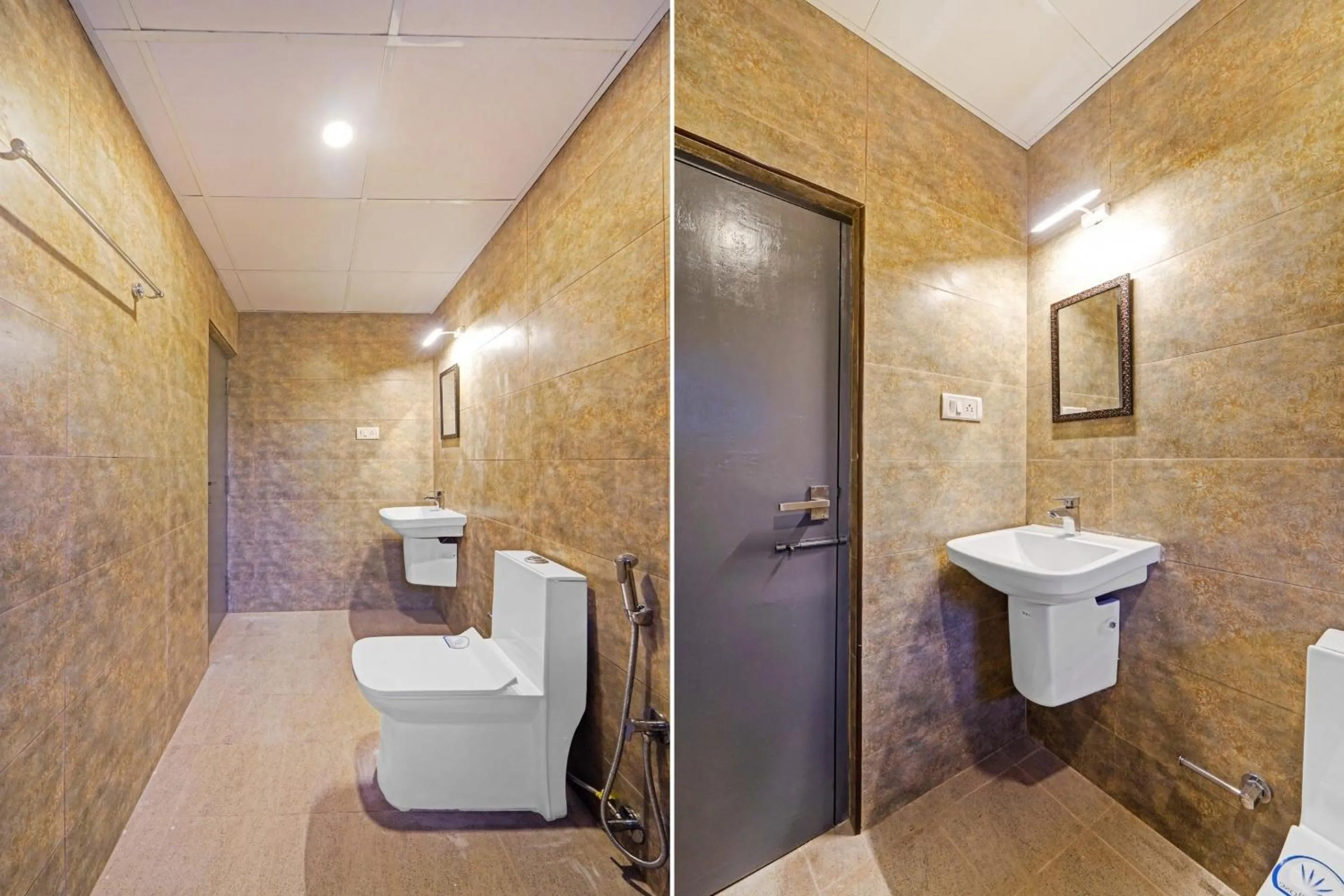 Bathroom in Super Townhouse ORCHID RESIDENCY Near T.Nagar