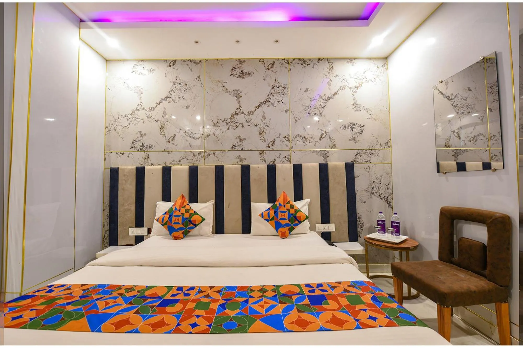 Bed in FabHotel The Dreams