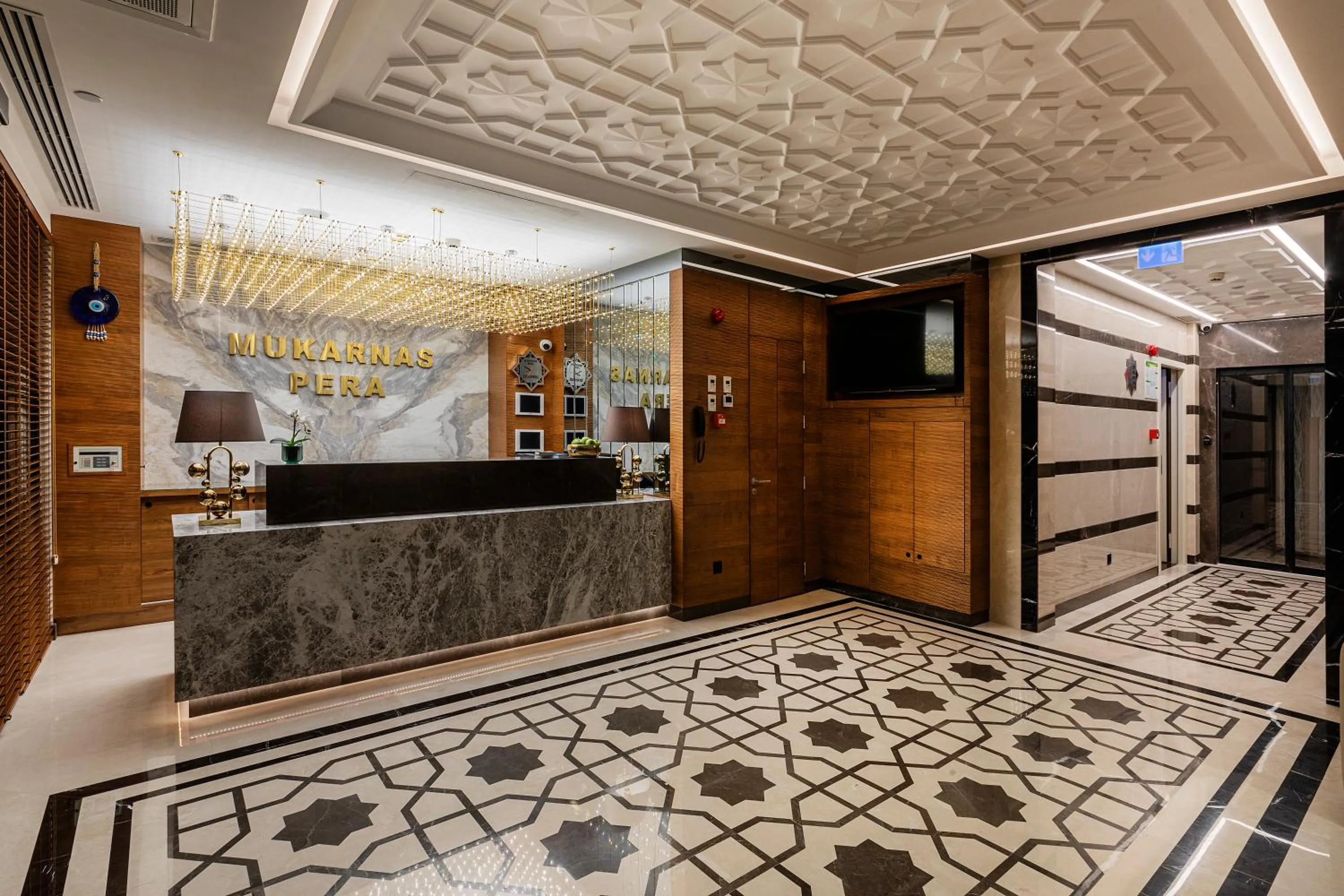 Lobby or reception in Mukarnas Pera Hotel