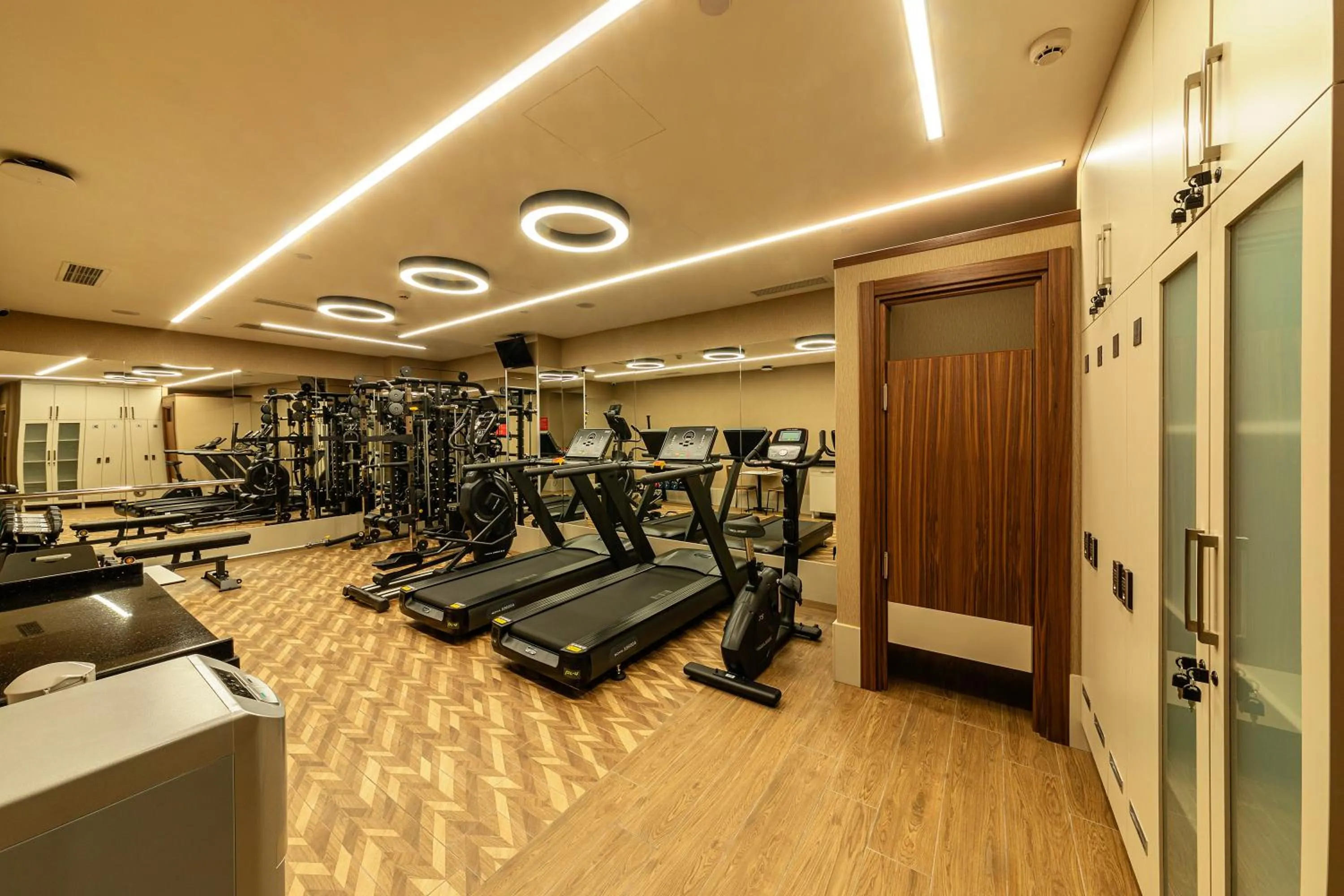 Fitness centre/facilities in Mukarnas Pera Hotel