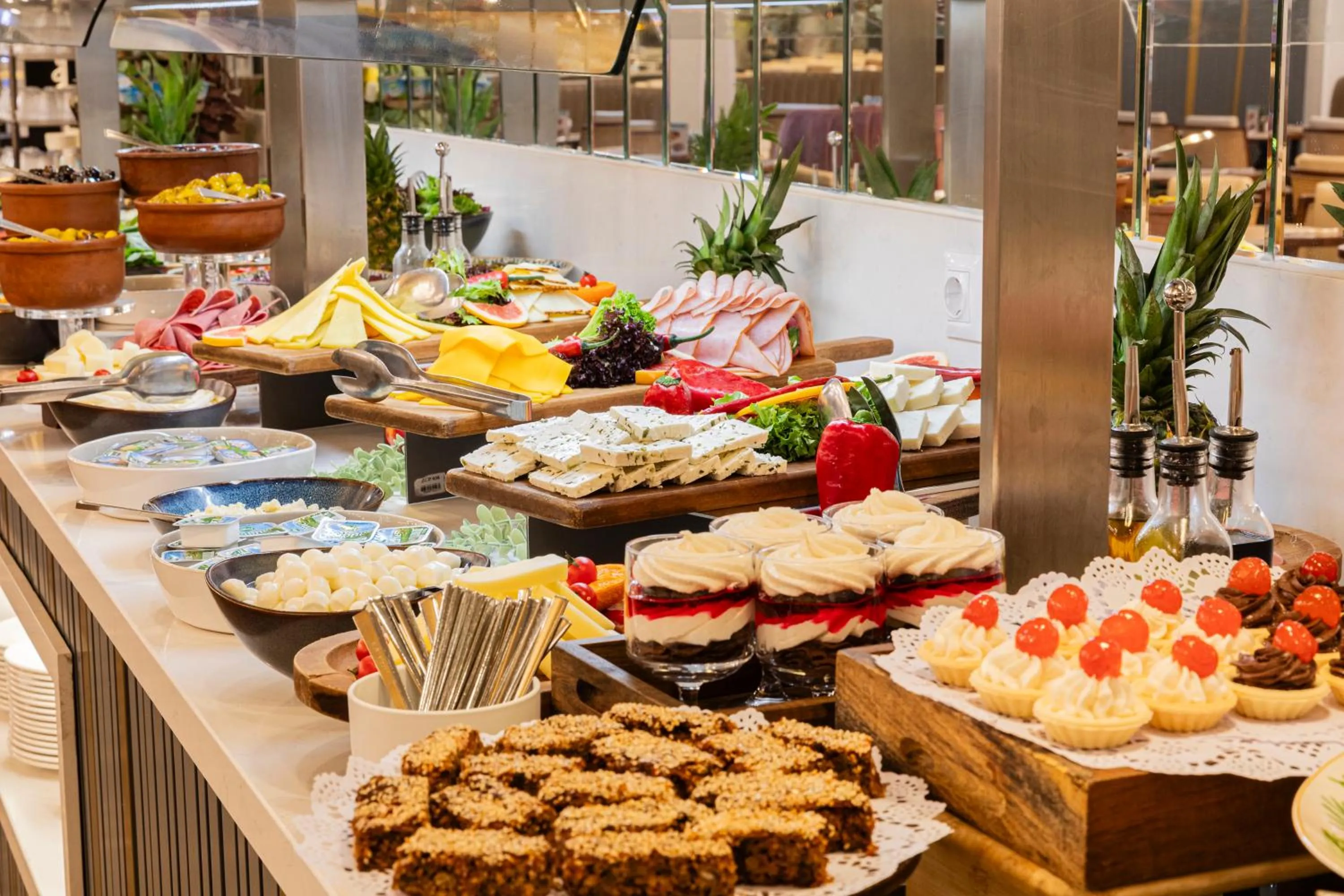 Breakfast in Mukarnas Pera Hotel