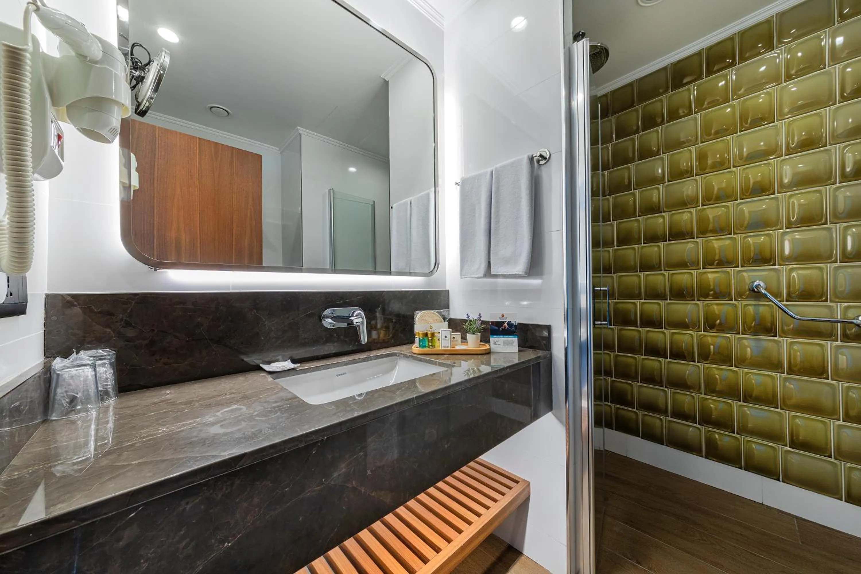 Bathroom in Mukarnas Pera Hotel